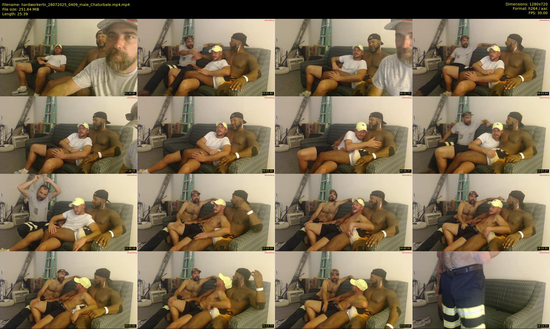 hardworkertn — 26 minute Chaturbate male cam show recording, 720p, Jul 28, 2025