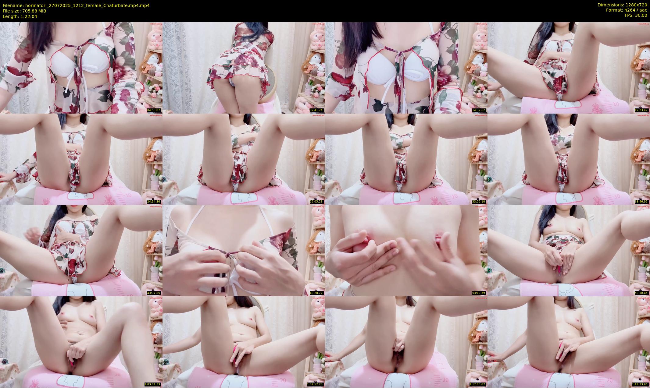 horinatori — 83 minute Chaturbate female cam show recording, 720p, Jul 27, 2025