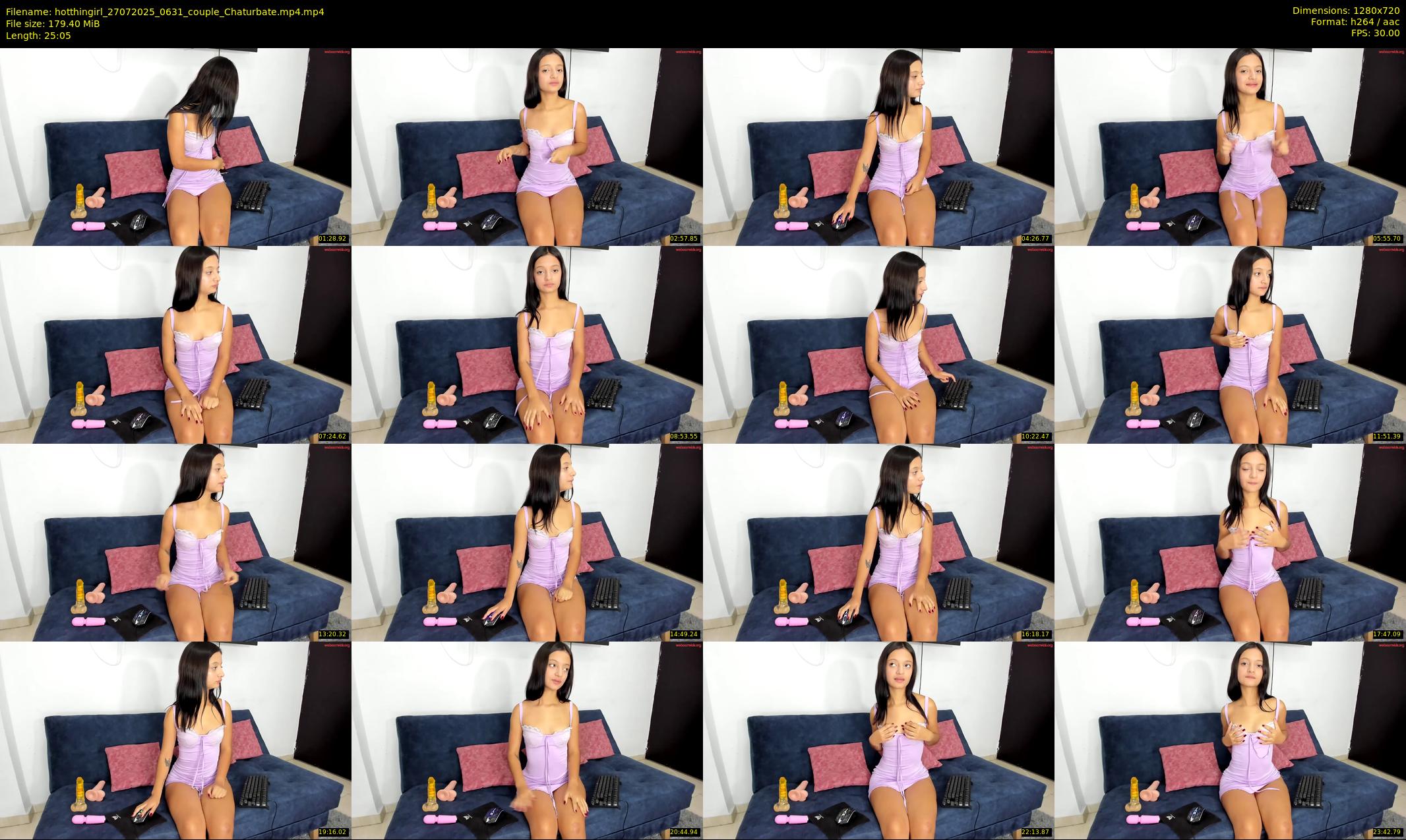 hotthingirl — 26 minute Chaturbate couple cam show recording, 720p, Jul 27, 2025