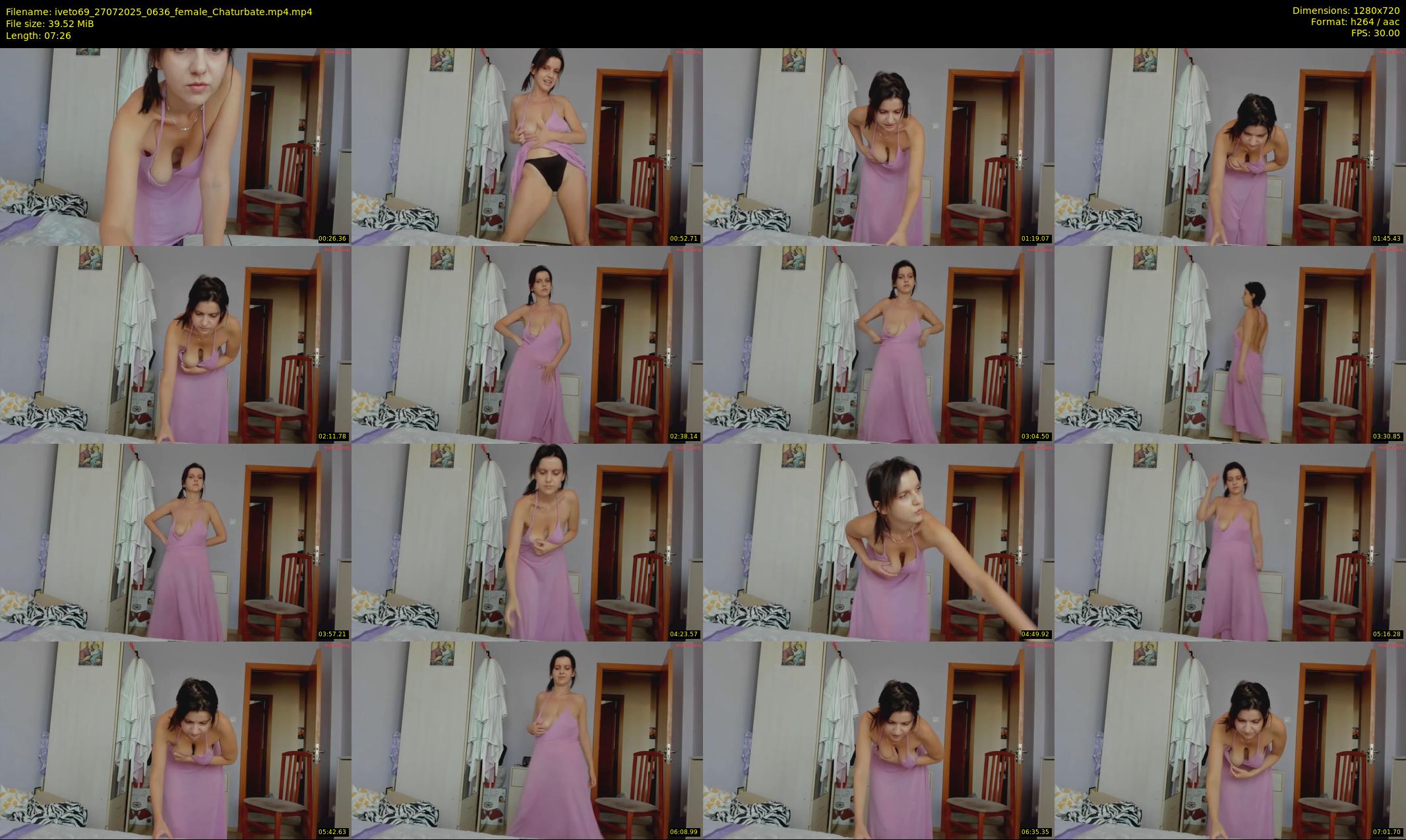 iveto69 — 8 minute Chaturbate female cam show recording, 720p, Jul 27, 2025