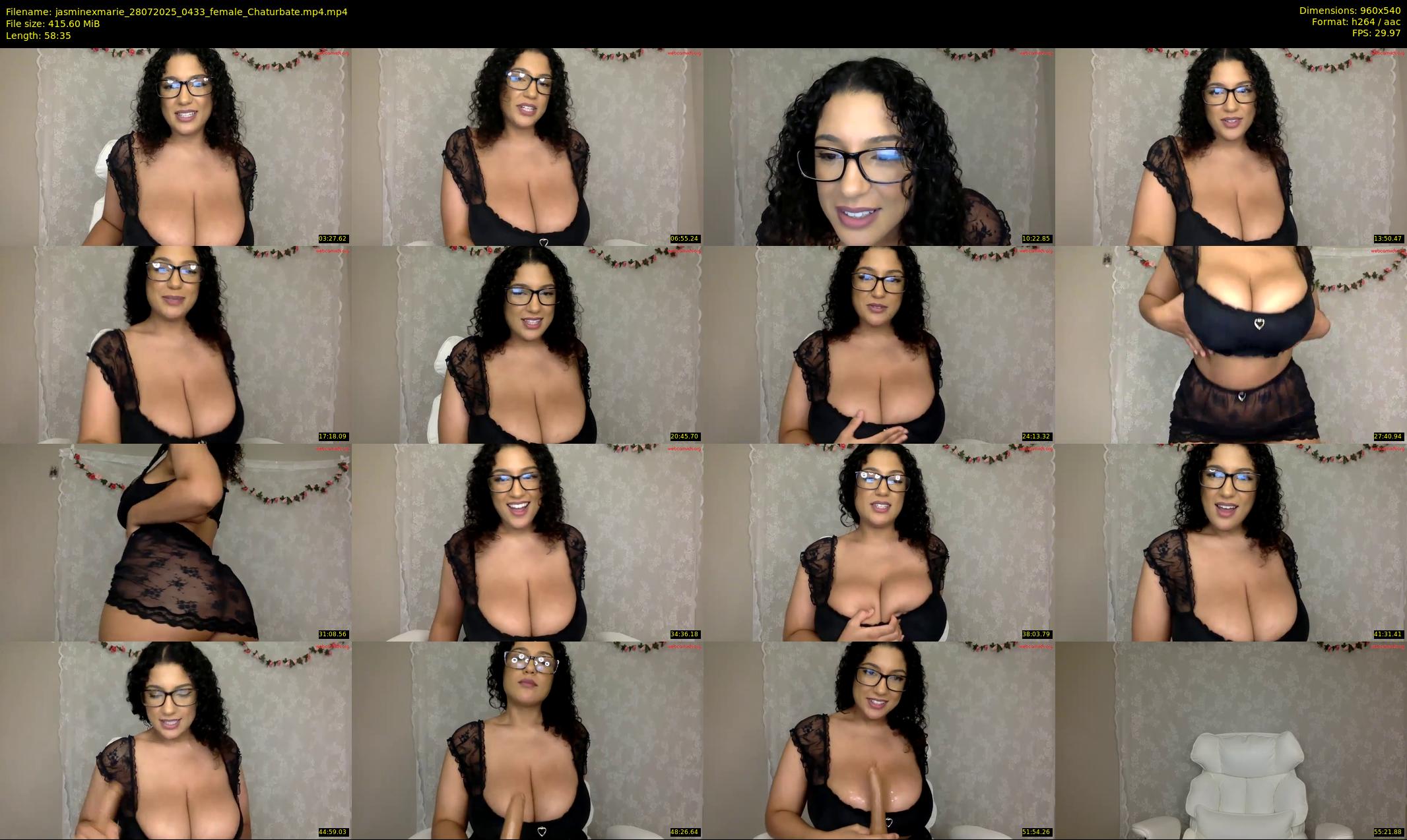 jasminexmarie — 59 minute Chaturbate female cam show recording, 480p, Jul 28, 2025