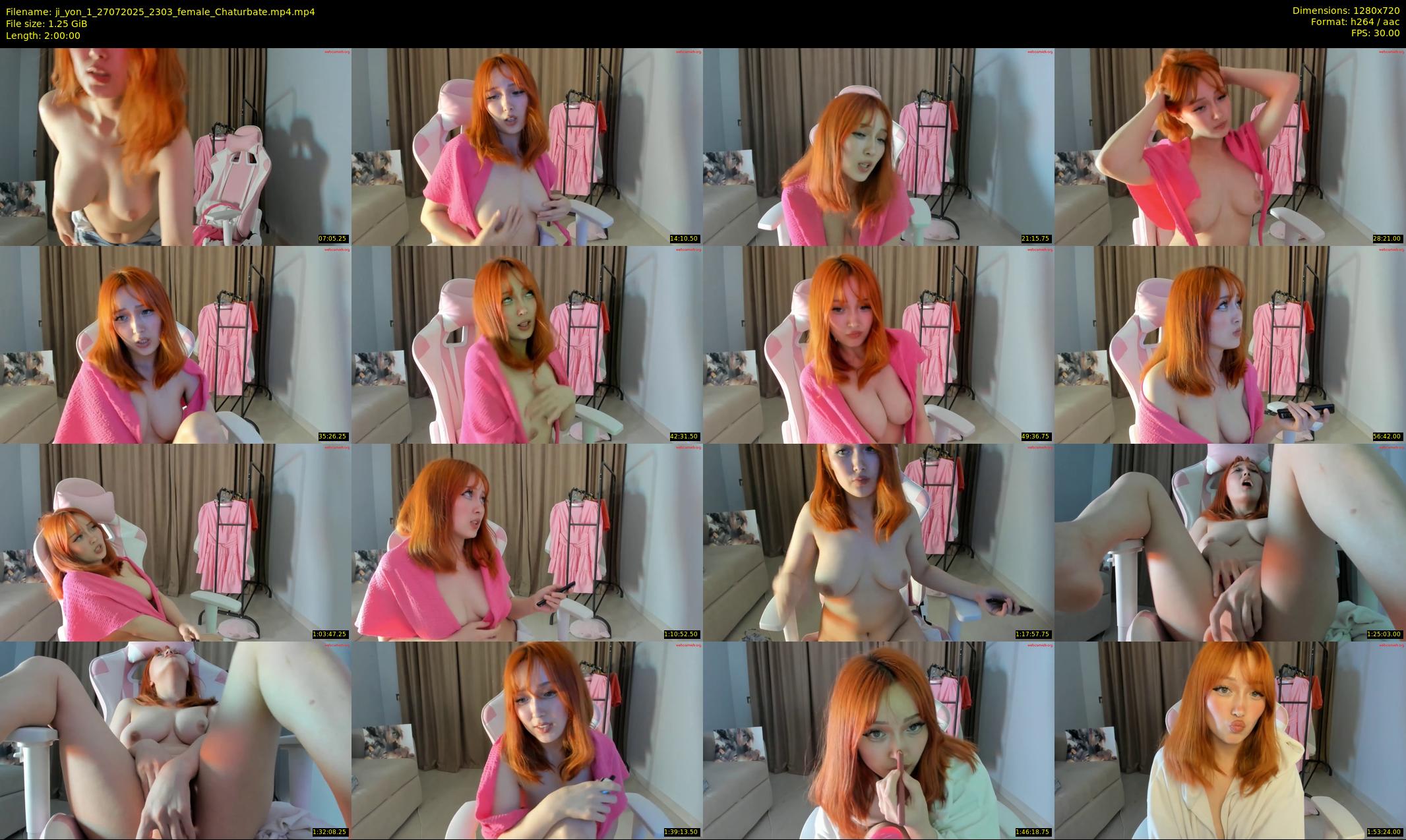 ji_yon_1 — 120 minute Chaturbate female cam show recording, 720p, Jul 27, 2025