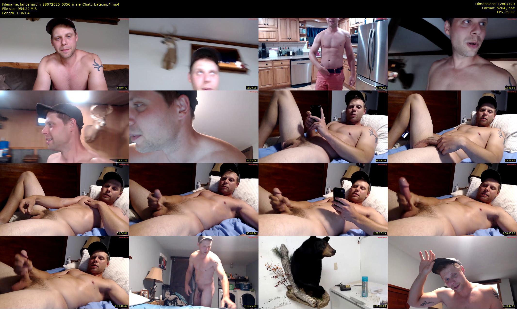 lancehardin — 97 minute Chaturbate male cam show recording, 720p, Jul 28, 2025