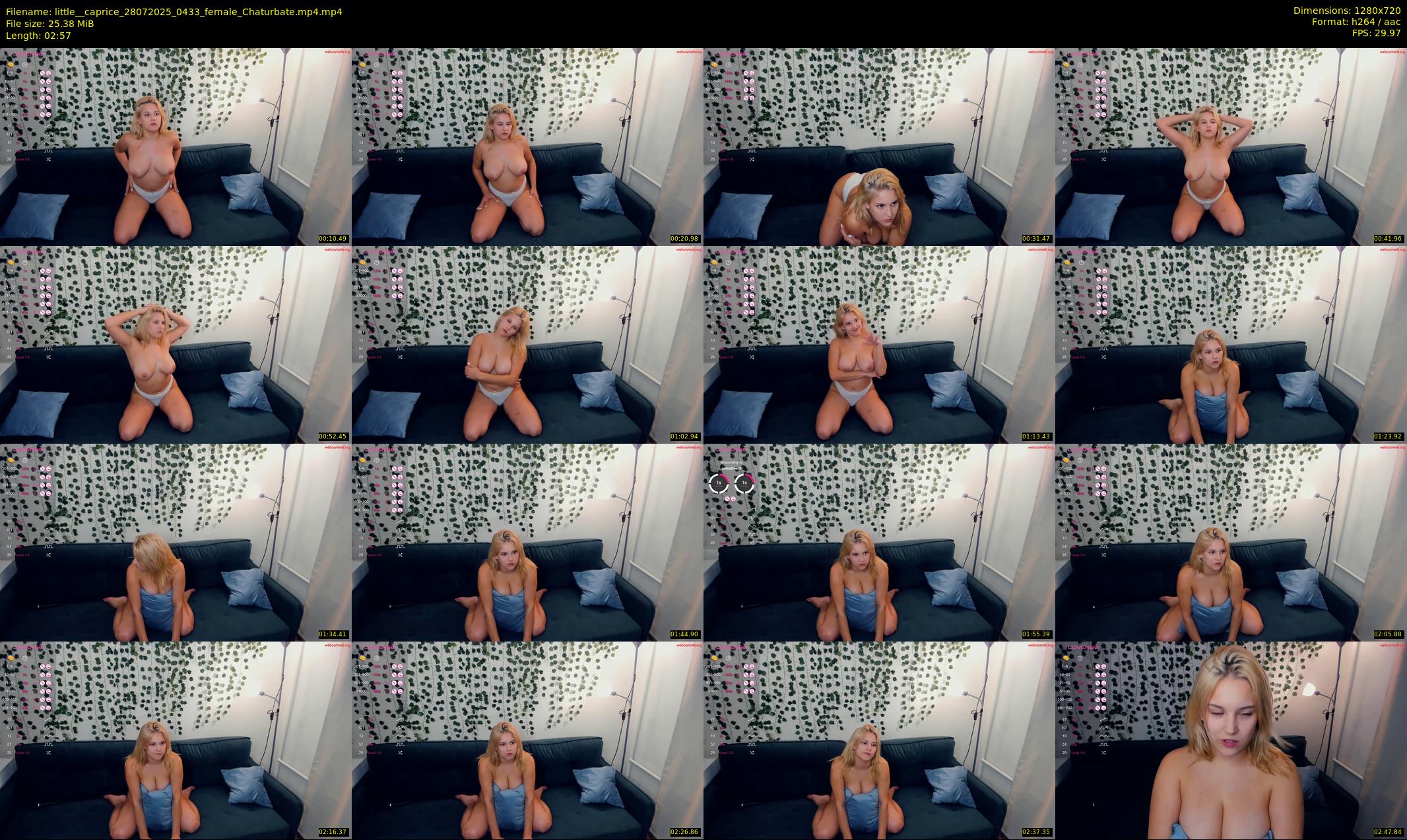 little__caprice — 3 minute Chaturbate female cam show recording, 720p, Jul 28, 2025