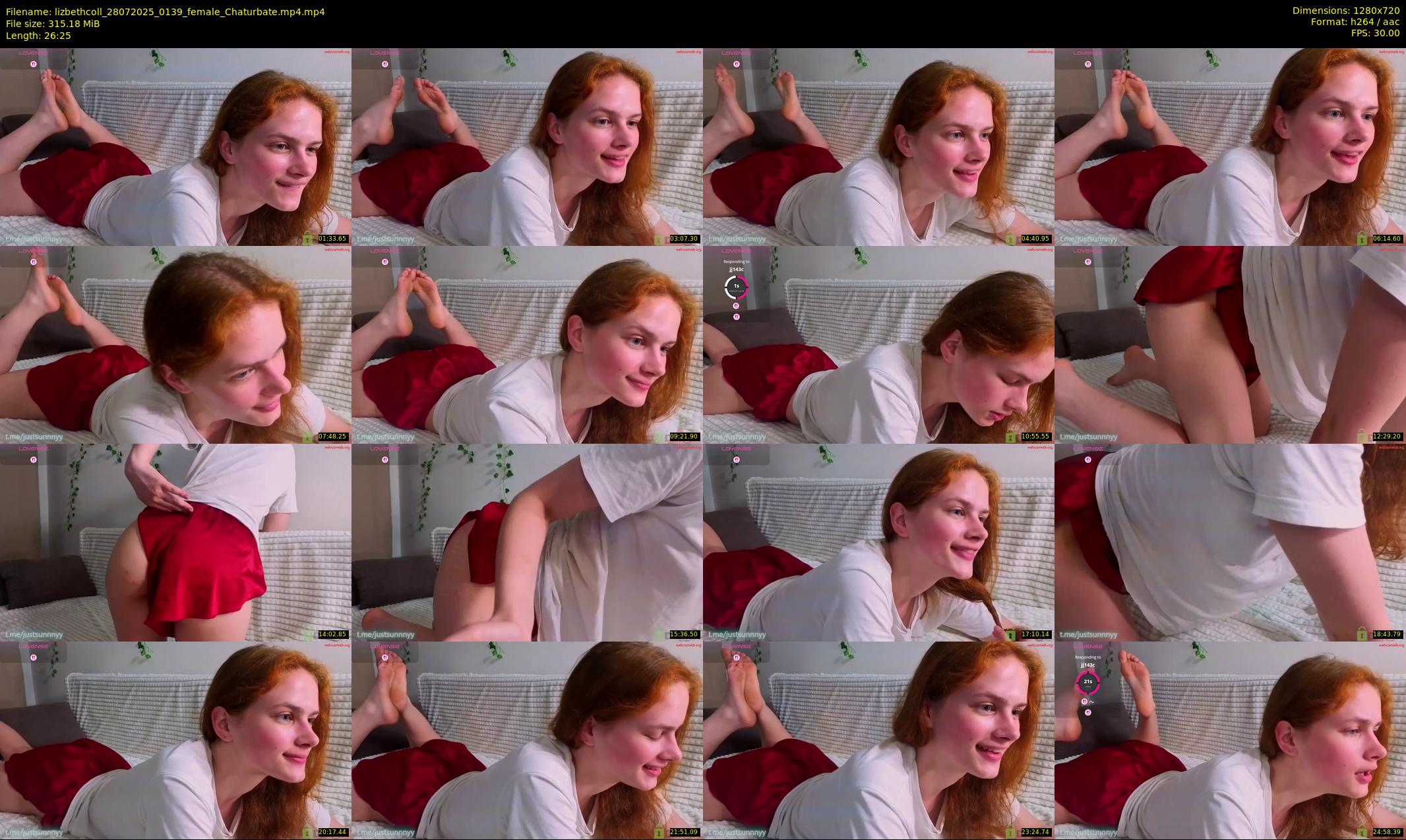 lizbethcoll — 27 minute Chaturbate female cam show recording, 720p, Jul 28, 2025