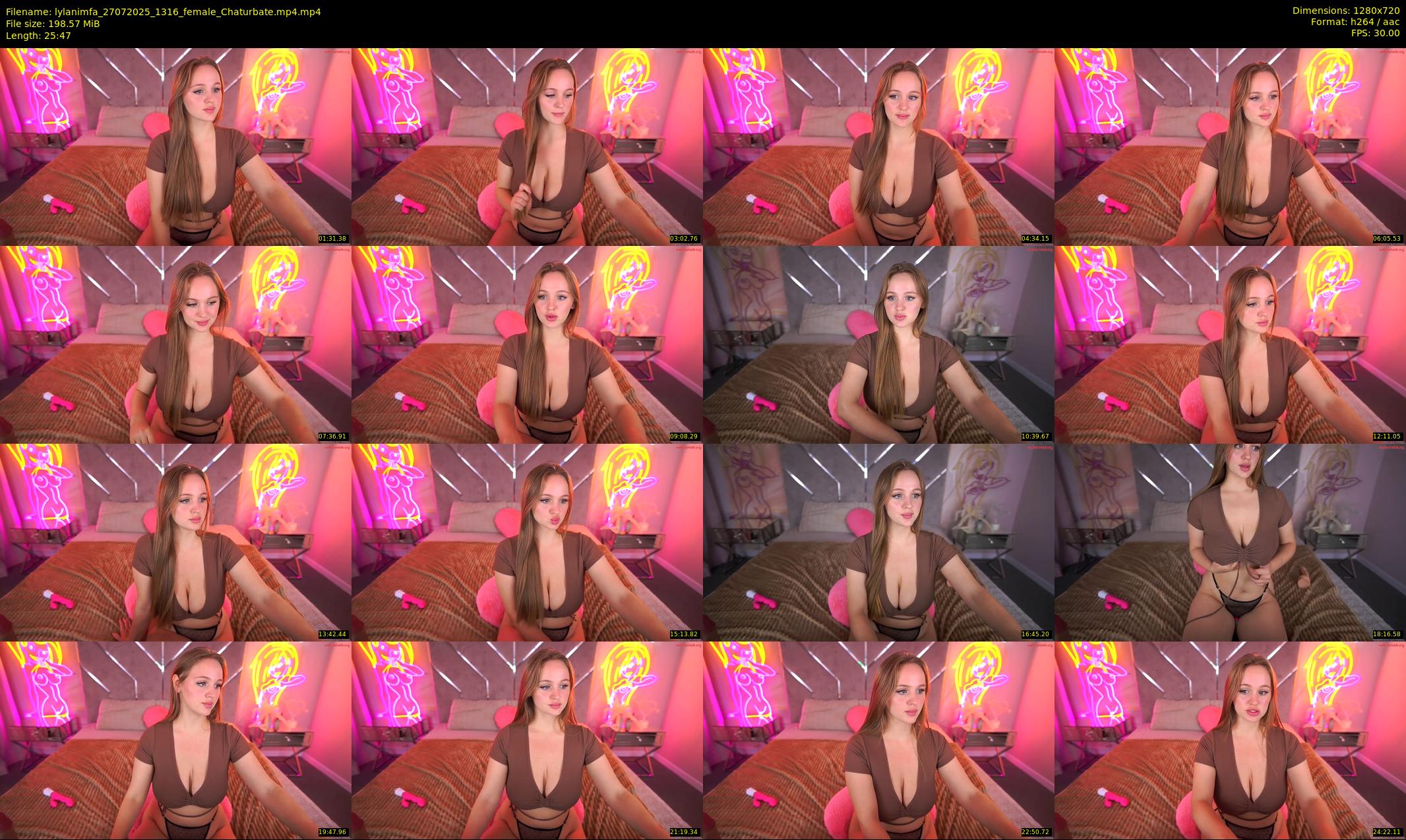 lylanimfa — 26 minute Chaturbate female cam show recording, 720p, Jul 27, 2025