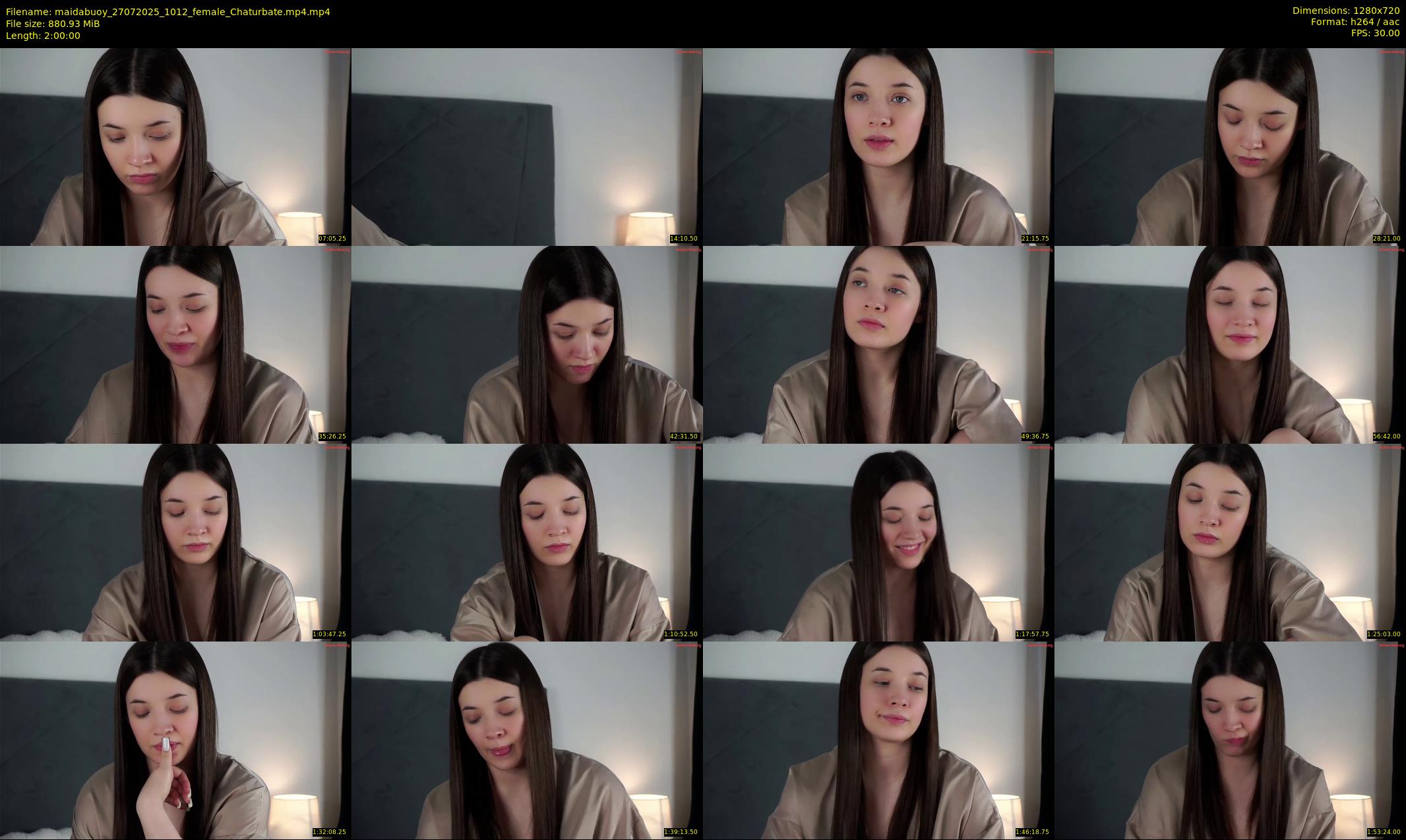maidabuoy — 120 minute Chaturbate female cam show recording, 720p, Jul 27, 2025