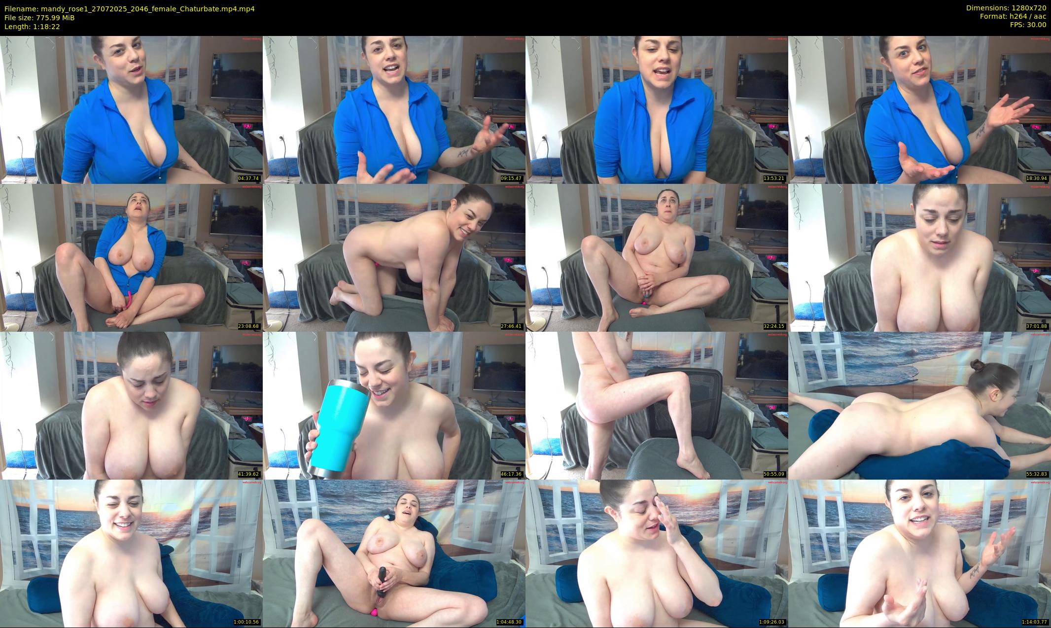 mandy_rose1 — 79 minute Chaturbate female cam show recording, 720p, Jul 27, 2025
