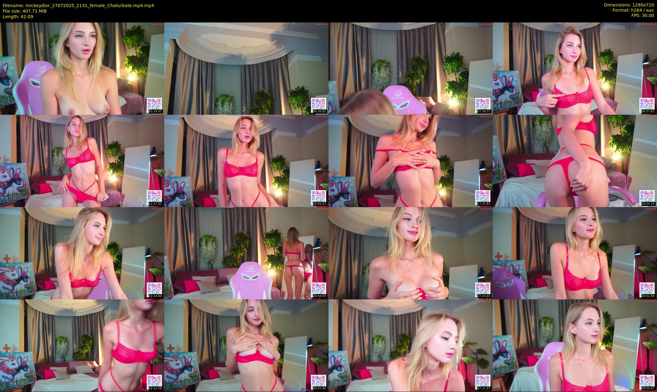 mickeydior — 43 minute Chaturbate female cam show recording, 720p, Jul 27, 2025