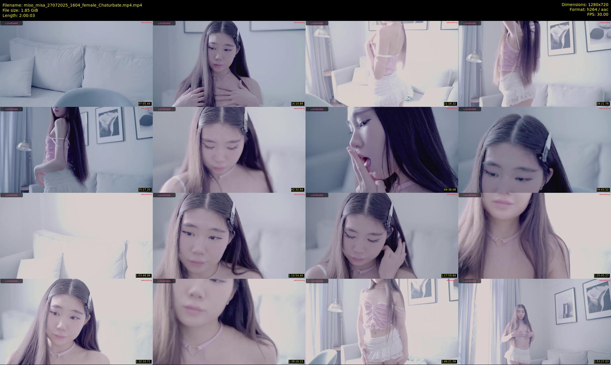 miso_misa — 121 minute Chaturbate female cam show recording, 720p, Jul 27, 2025
