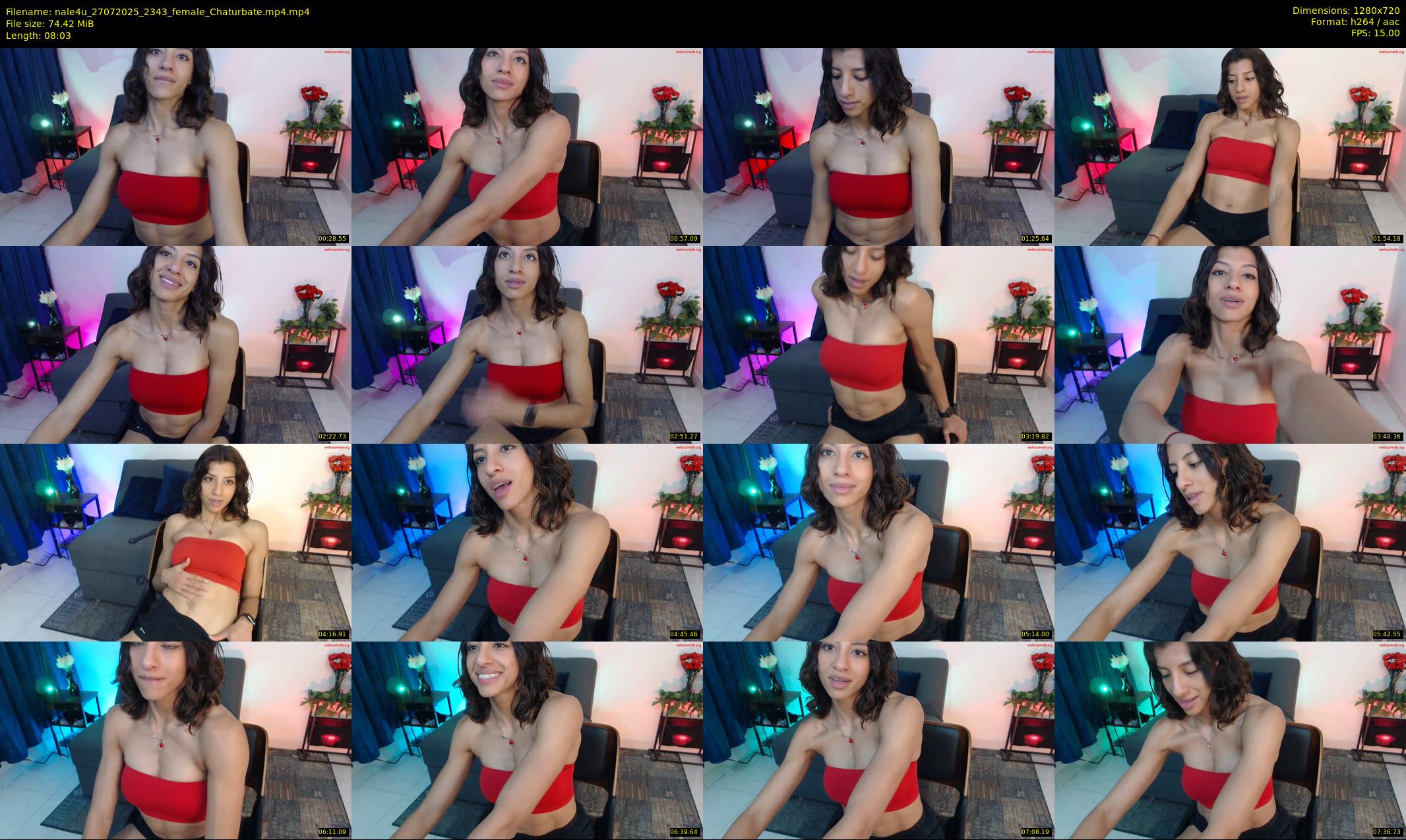 nale4u — 9 minute Chaturbate female cam show recording, 720p, Jul 27, 2025