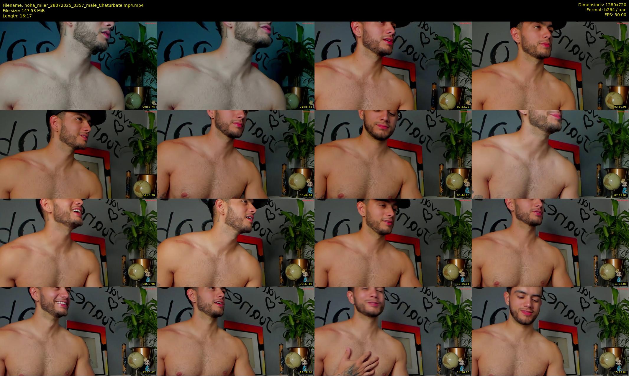 noha_miler — 17 minute Chaturbate male cam show recording, 720p, Jul 28, 2025