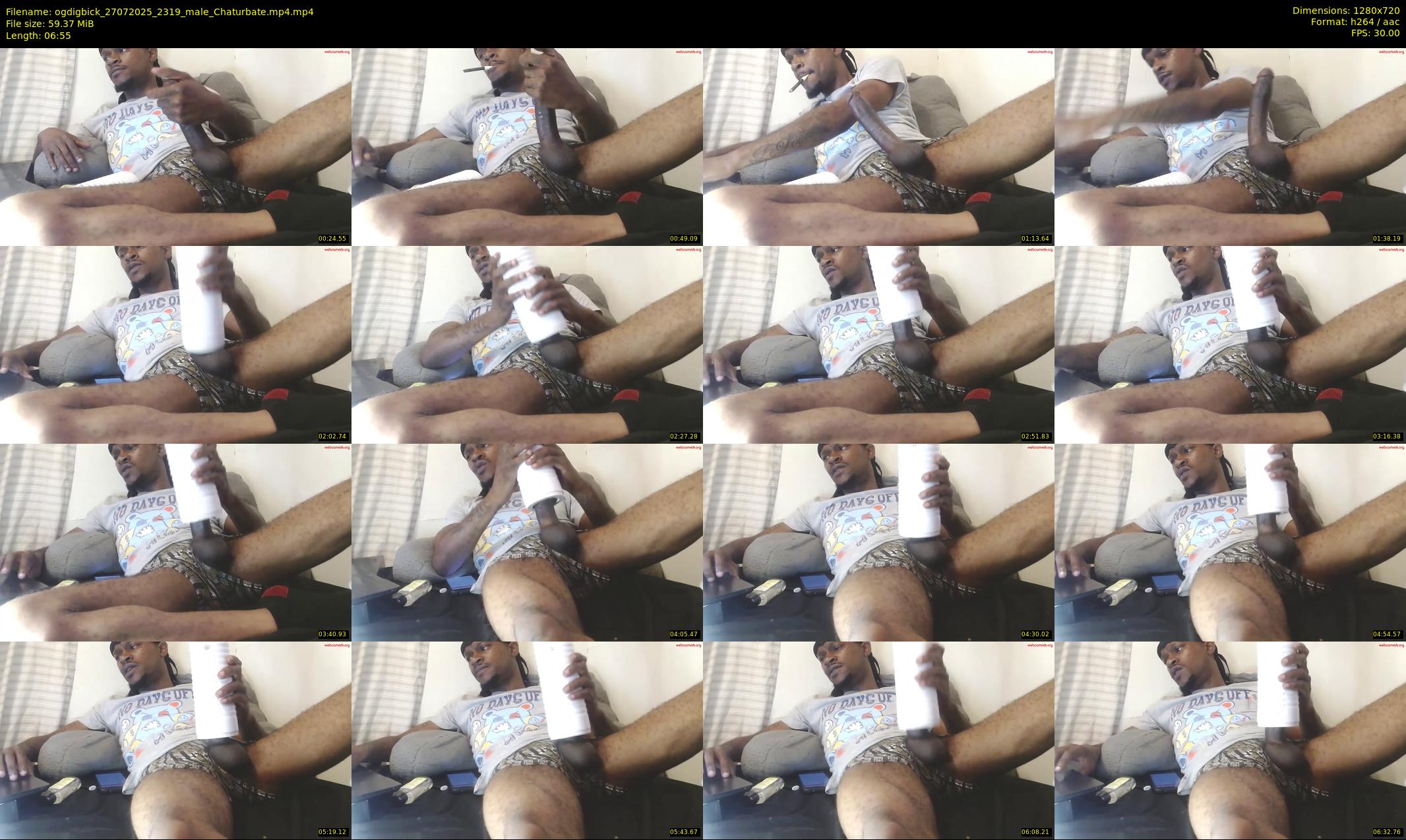 ogdigbick — 7 minute Chaturbate male cam show recording, 720p, Jul 27, 2025