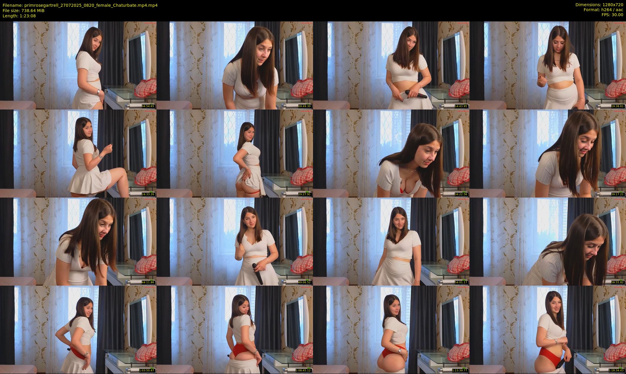 primrosegartrell — 84 minute Chaturbate female cam show recording, 720p, Jul 27, 2025