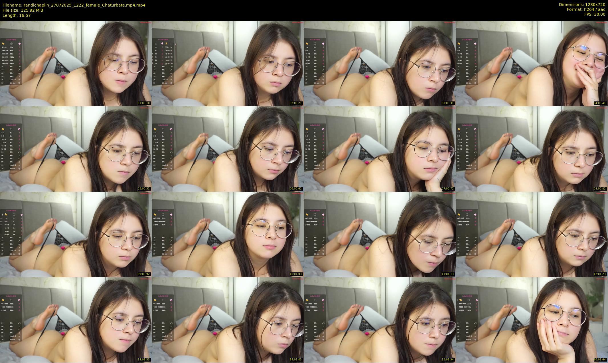 randichaplin — 17 minute Chaturbate female cam show recording, 720p, Jul 27, 2025