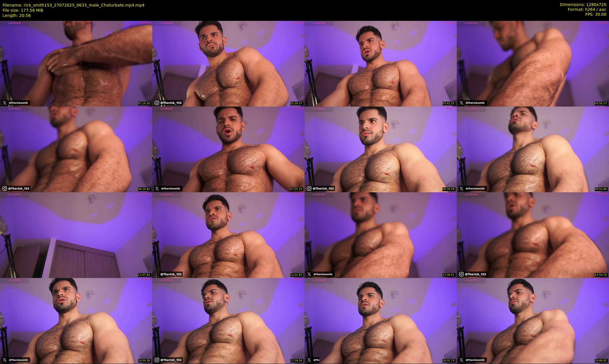 rick_smith153 — 21 minute Chaturbate male cam show recording, 720p, Jul 27, 2025