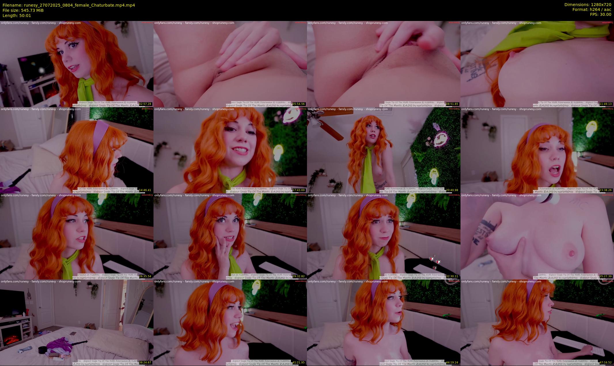 runesy — 51 minute Chaturbate female cam show recording, 720p, Jul 27, 2025
