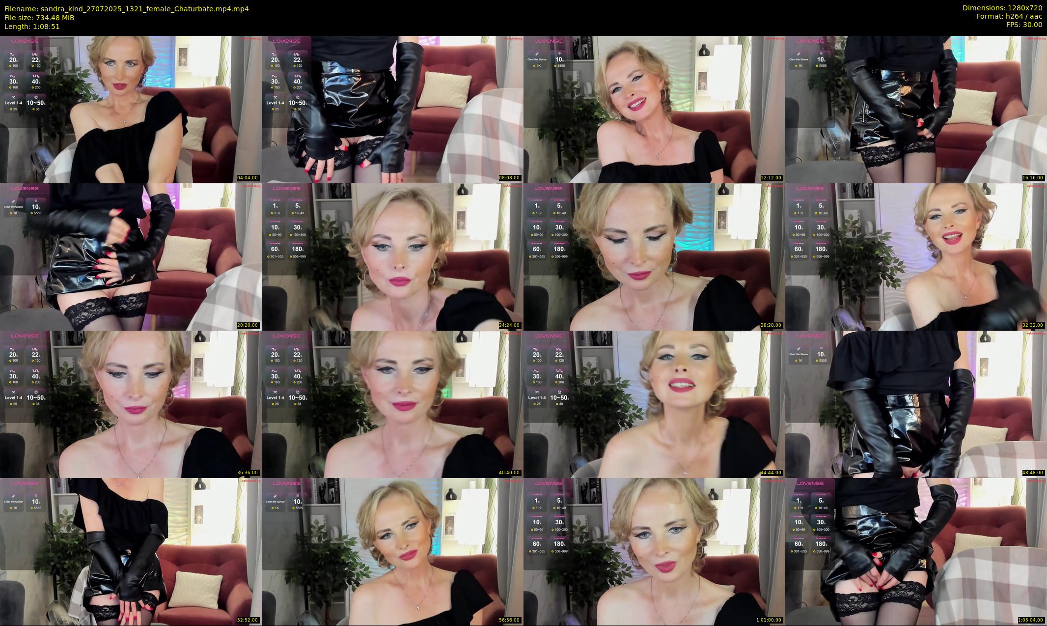 sandra_kind — 69 minute Chaturbate female cam show recording, 720p, Jul 27, 2025