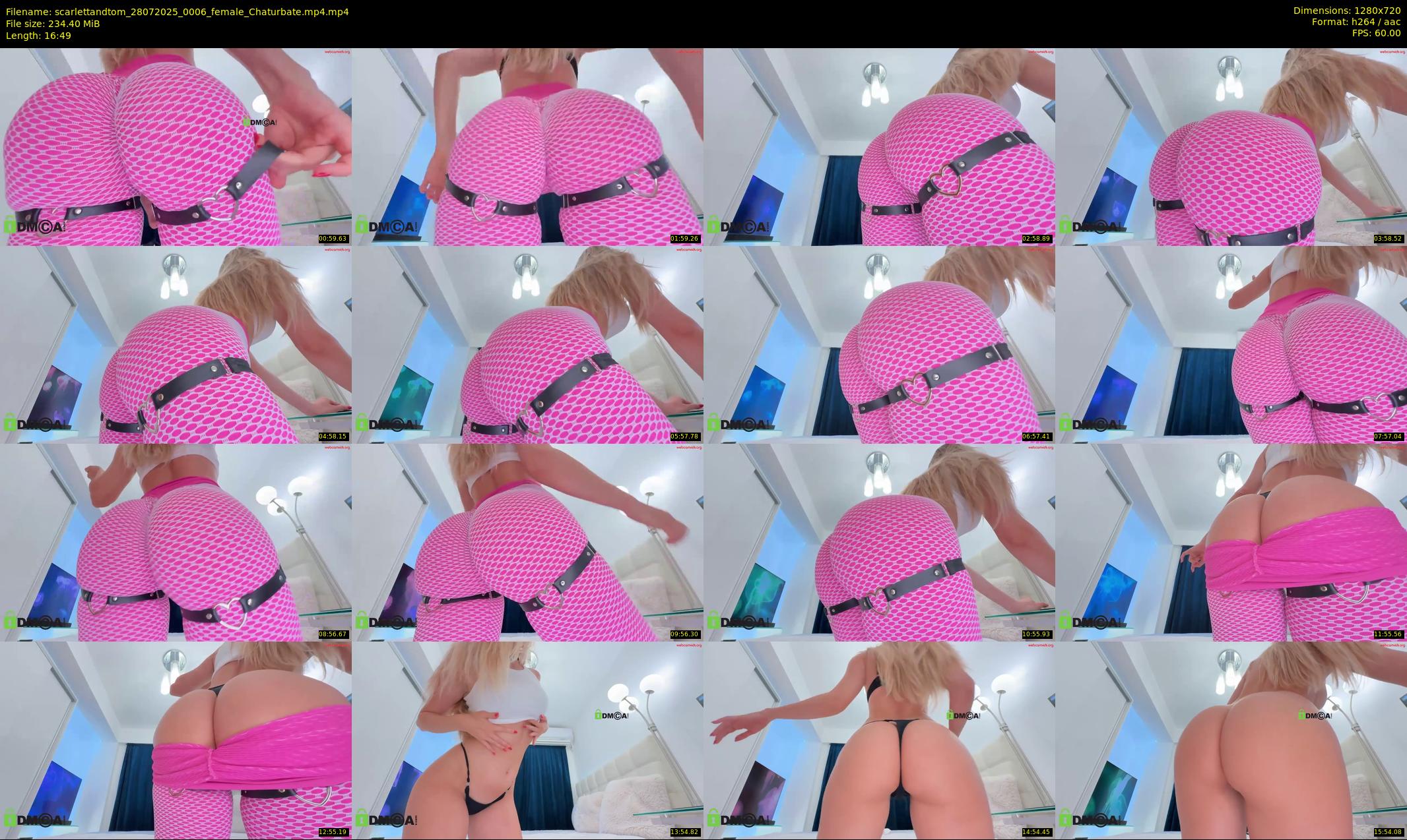 scarlettandtom — 17 minute Chaturbate couple cam show recording, 720p, Jul 28, 2025