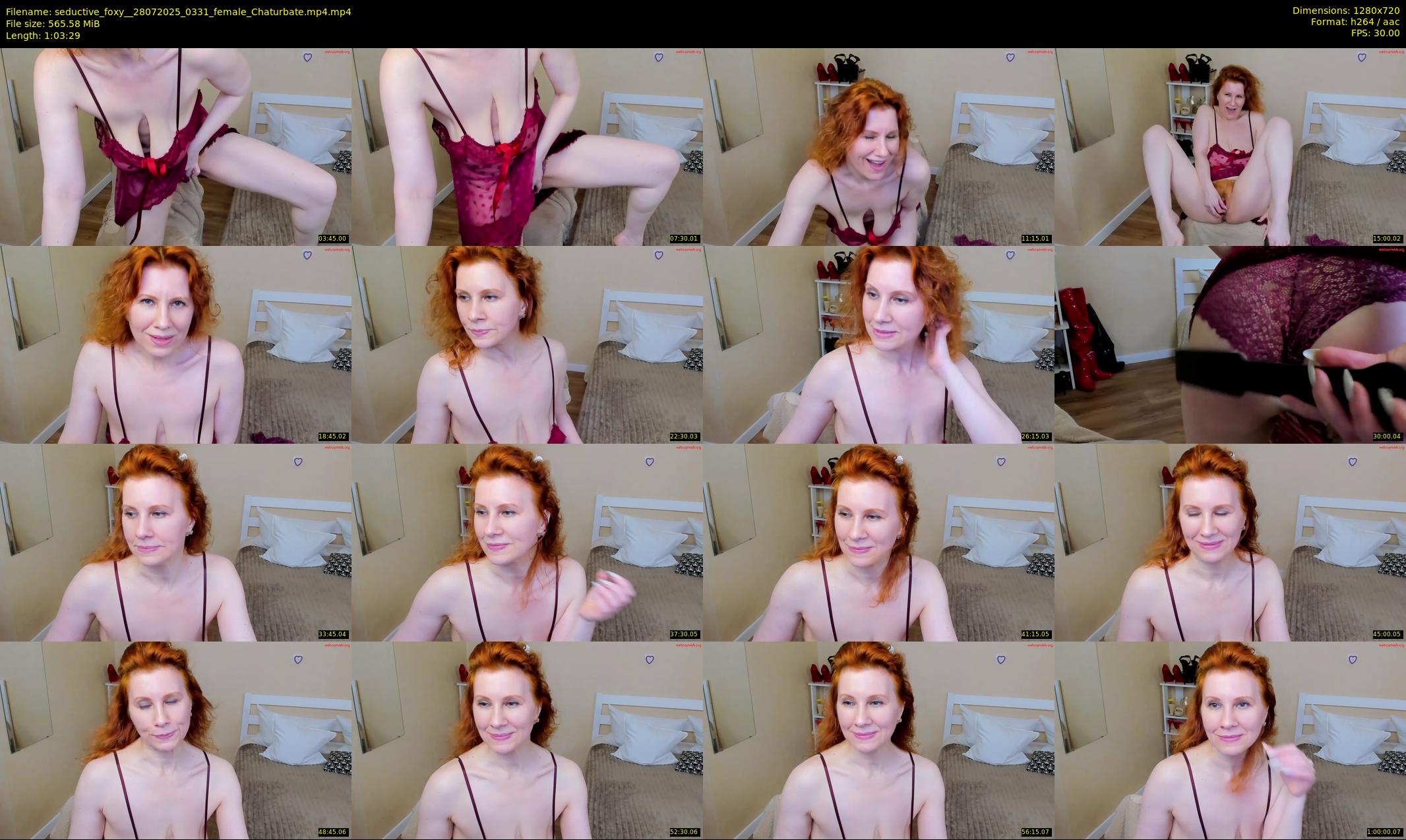 seductive_foxy_ — 64 minute Chaturbate female cam show recording, 720p, Jul 28, 2025