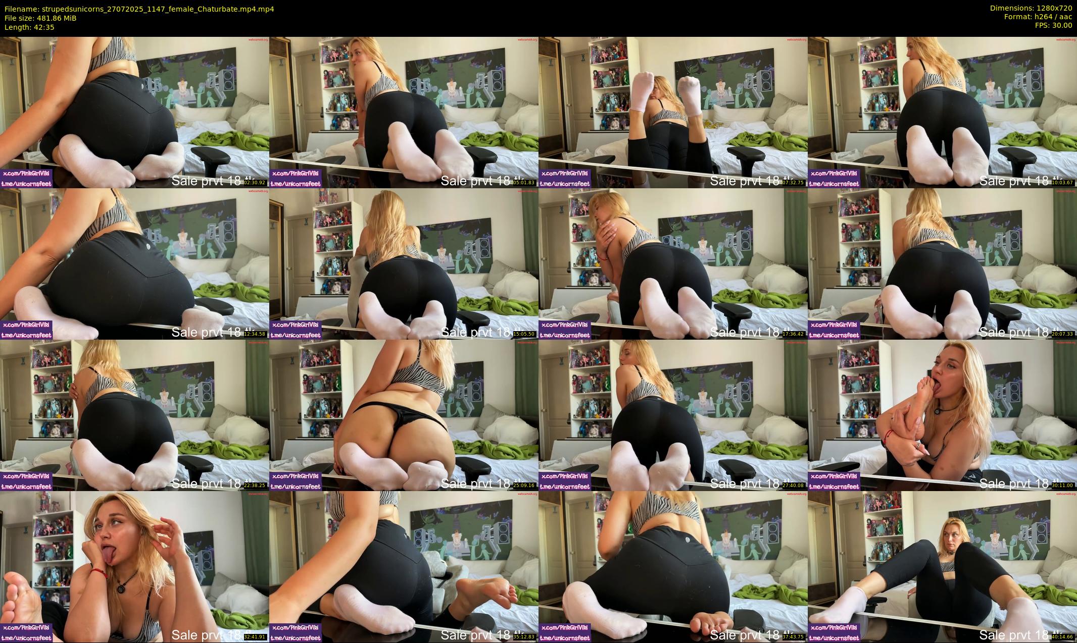 strupedsunicorns — 43 minute Chaturbate couple cam show recording, 720p, Jul 27, 2025