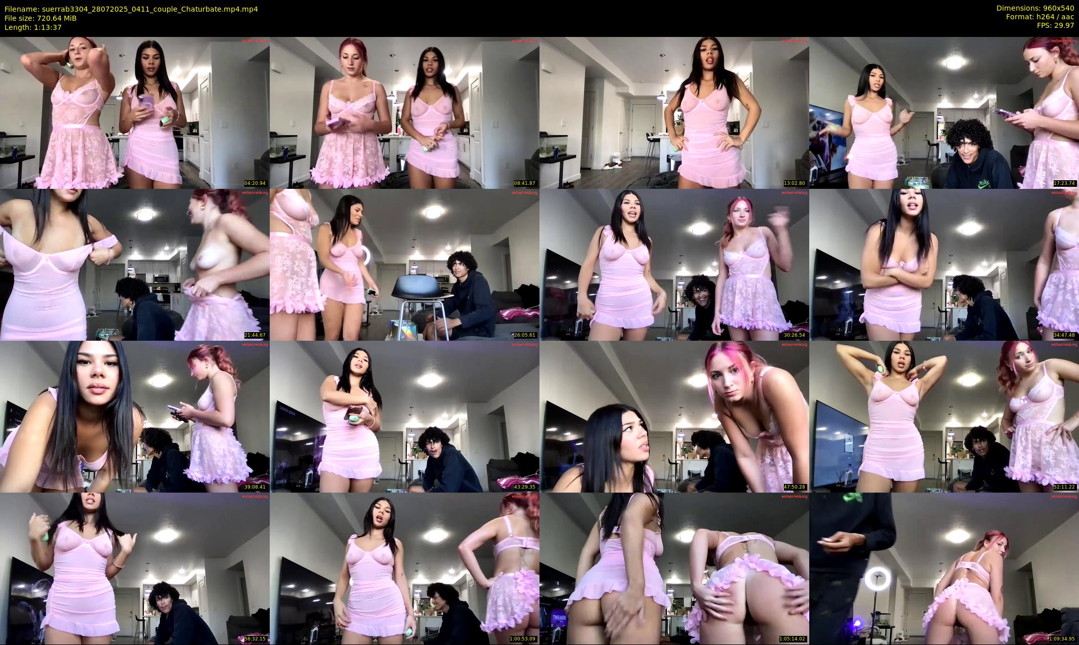 suerrab3304 — 74 minute Chaturbate couple cam show recording, 480p, Jul 28, 2025