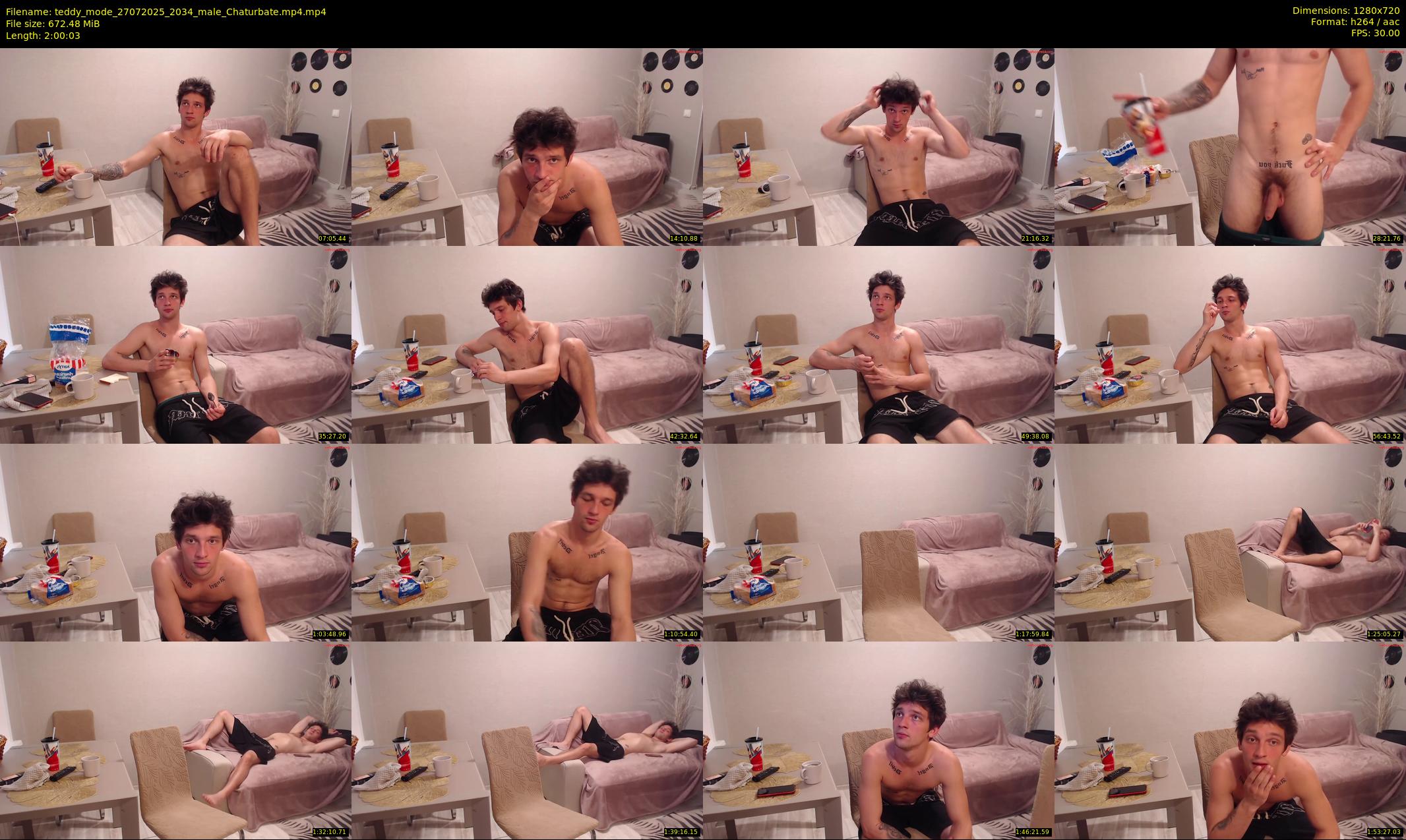 teddy_mode — 121 minute Chaturbate couple cam show recording, 720p, Jul 27, 2025