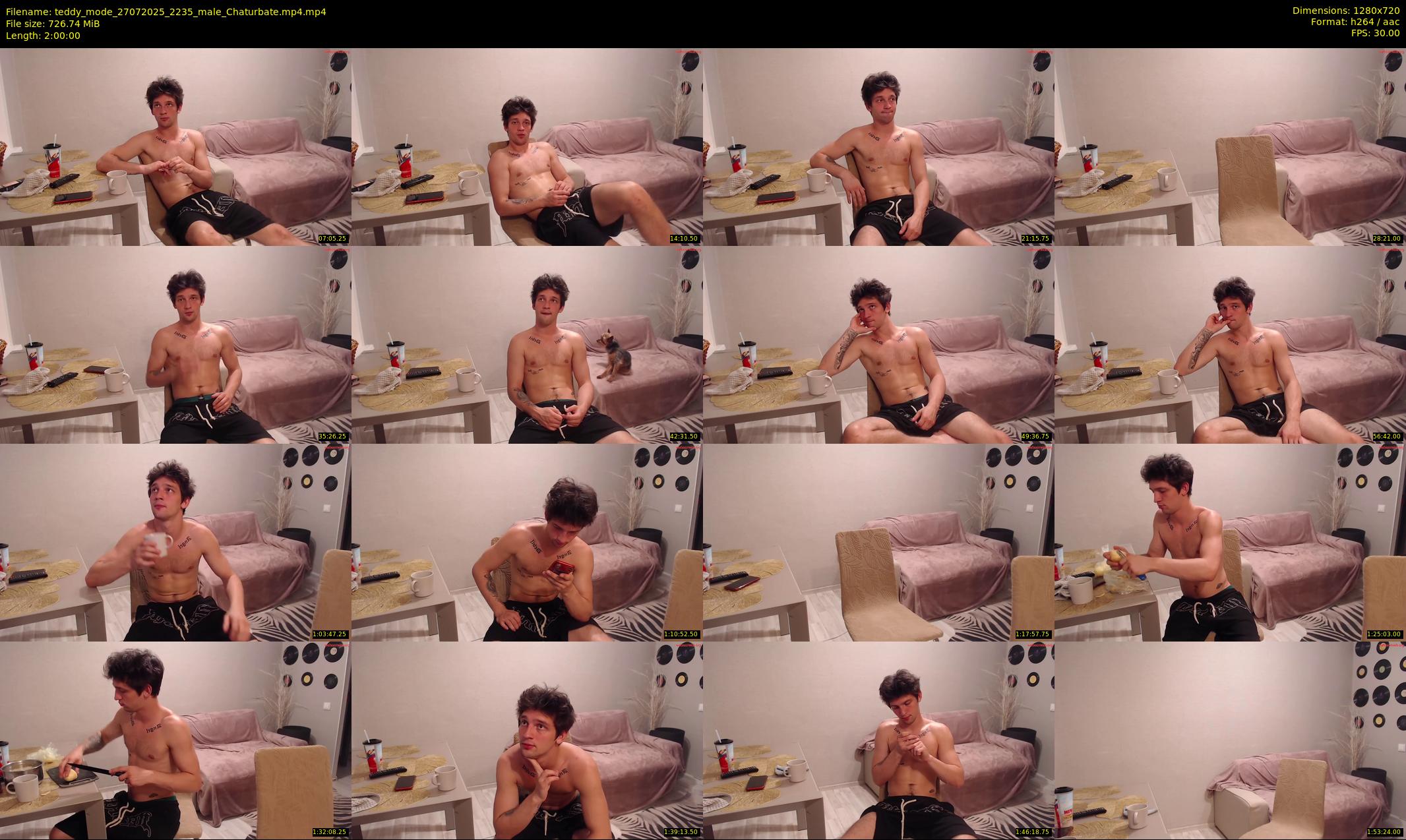 teddy_mode — 120 minute Chaturbate couple cam show recording, 720p, Jul 27, 2025