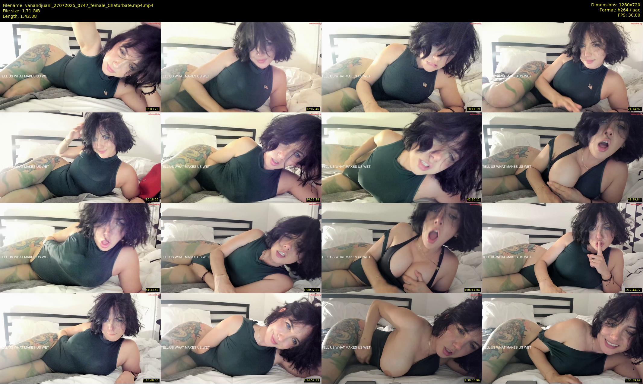 vanandjuani — 103 minute Chaturbate female cam show recording, 720p, Jul 27, 2025