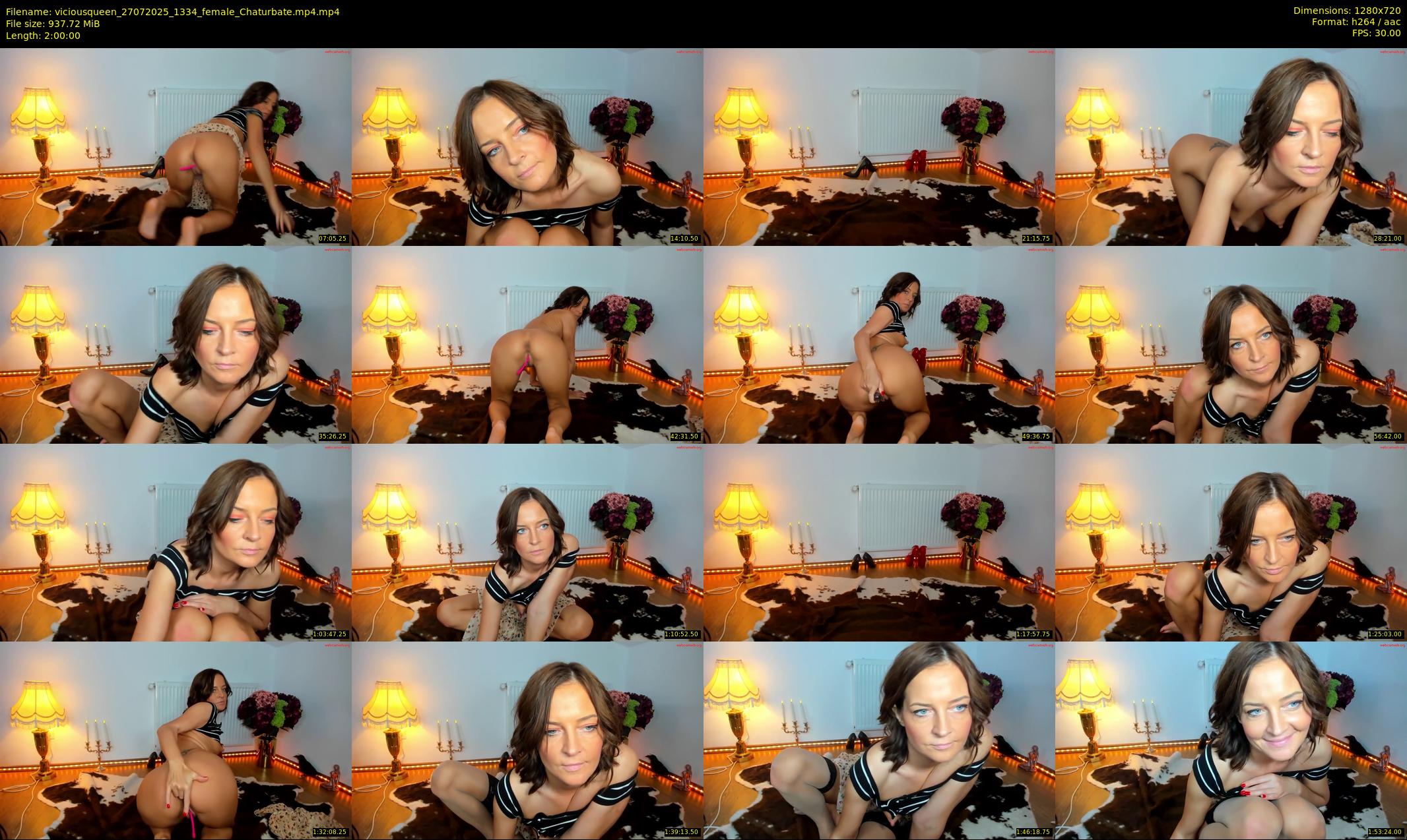 viciousqueen — 120 minute Chaturbate female cam show recording, 720p, Jul 27, 2025