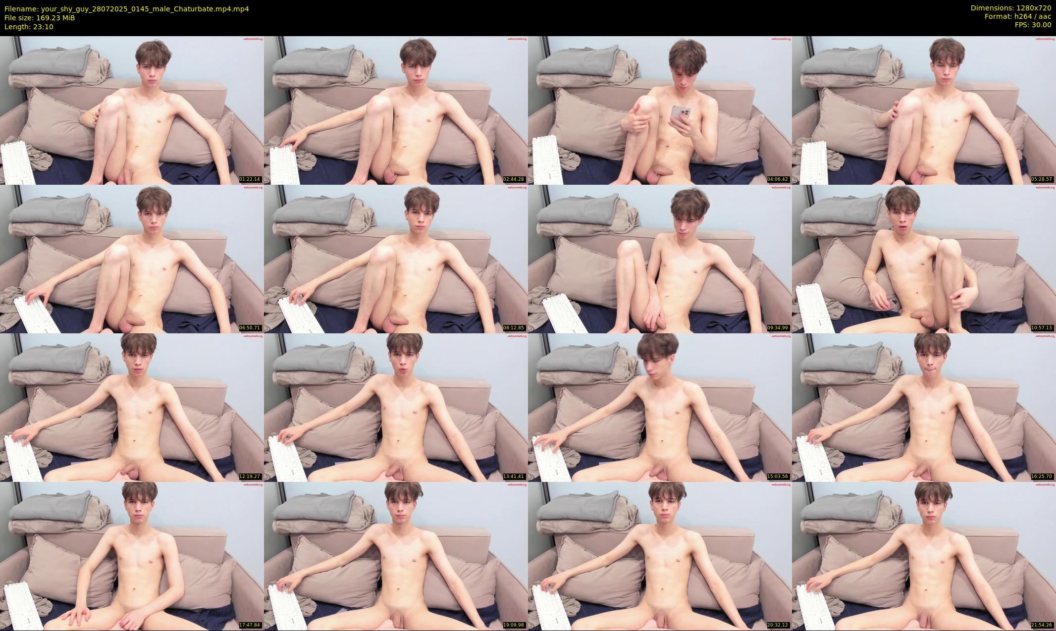 your_shy_guy — 24 minute Chaturbate male cam show recording, 720p, Jul 28, 2025