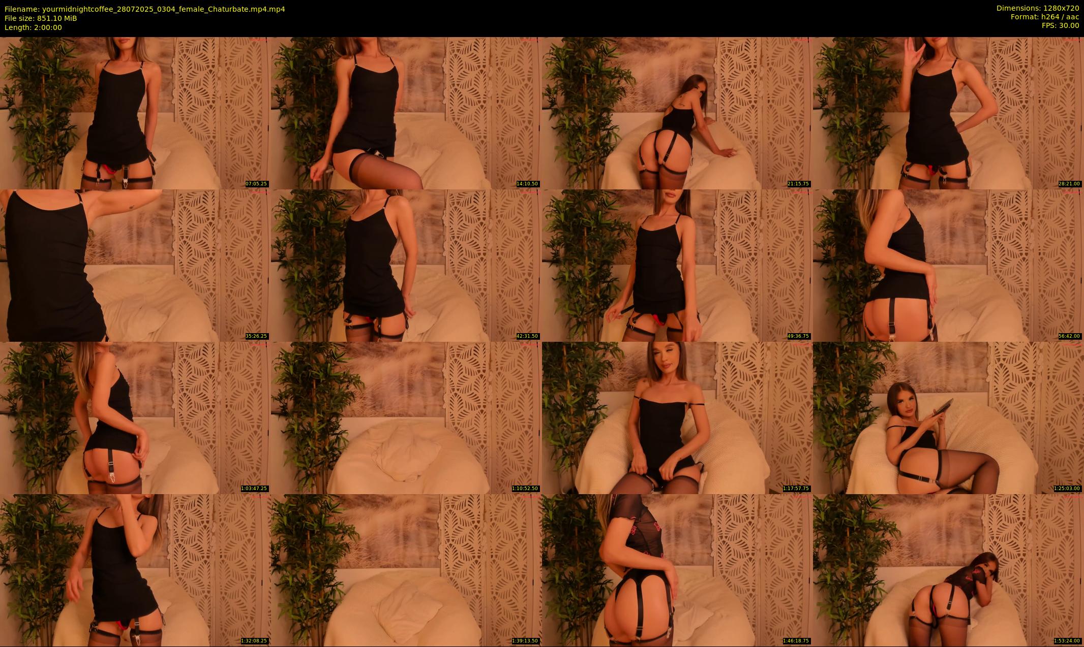 yourmidnightcoffee — 120 minute Chaturbate female cam show recording, 720p, Jul 28, 2025