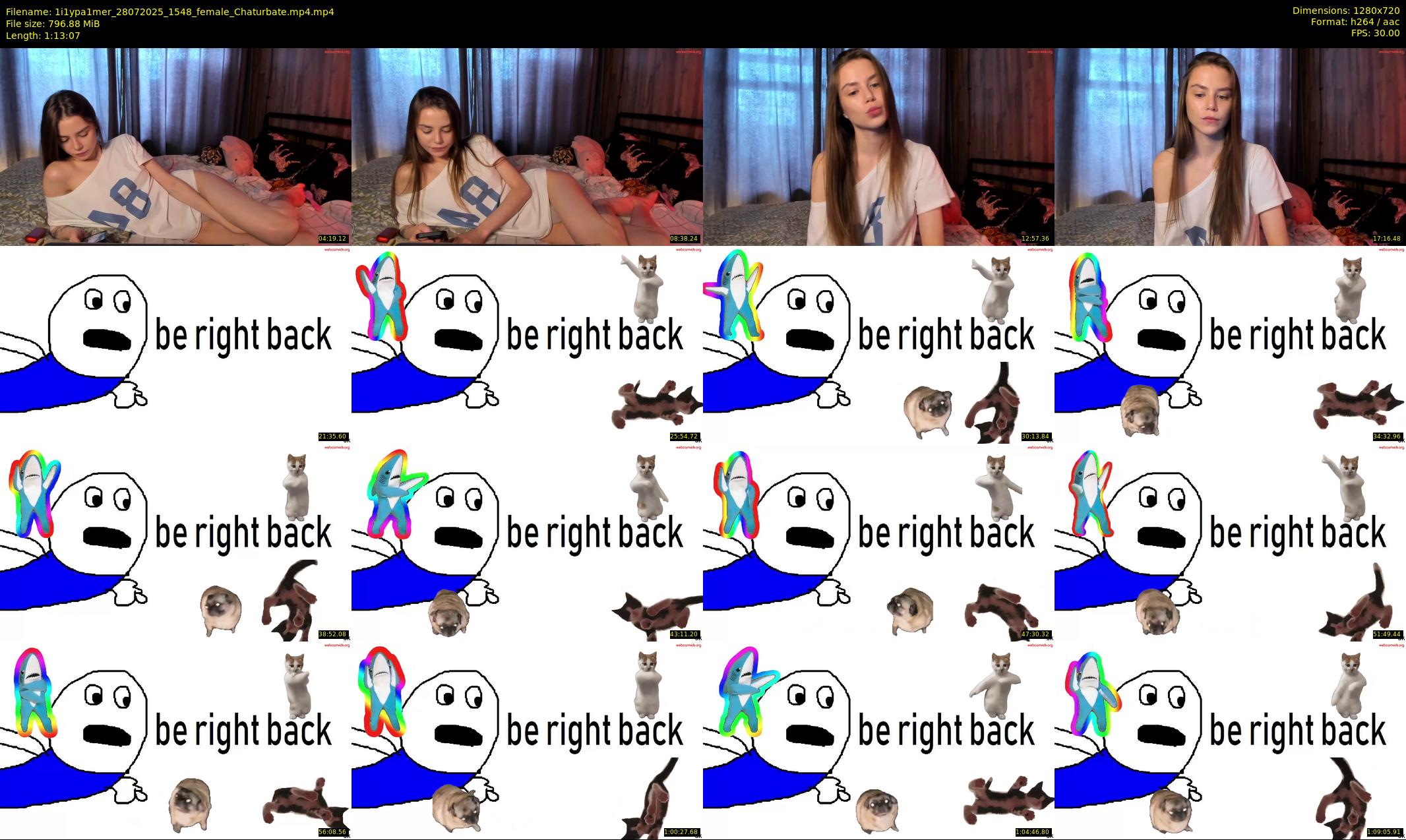 1i1ypa1mer — 74 minute Chaturbate female cam show recording, 720p, Jul 28, 2025