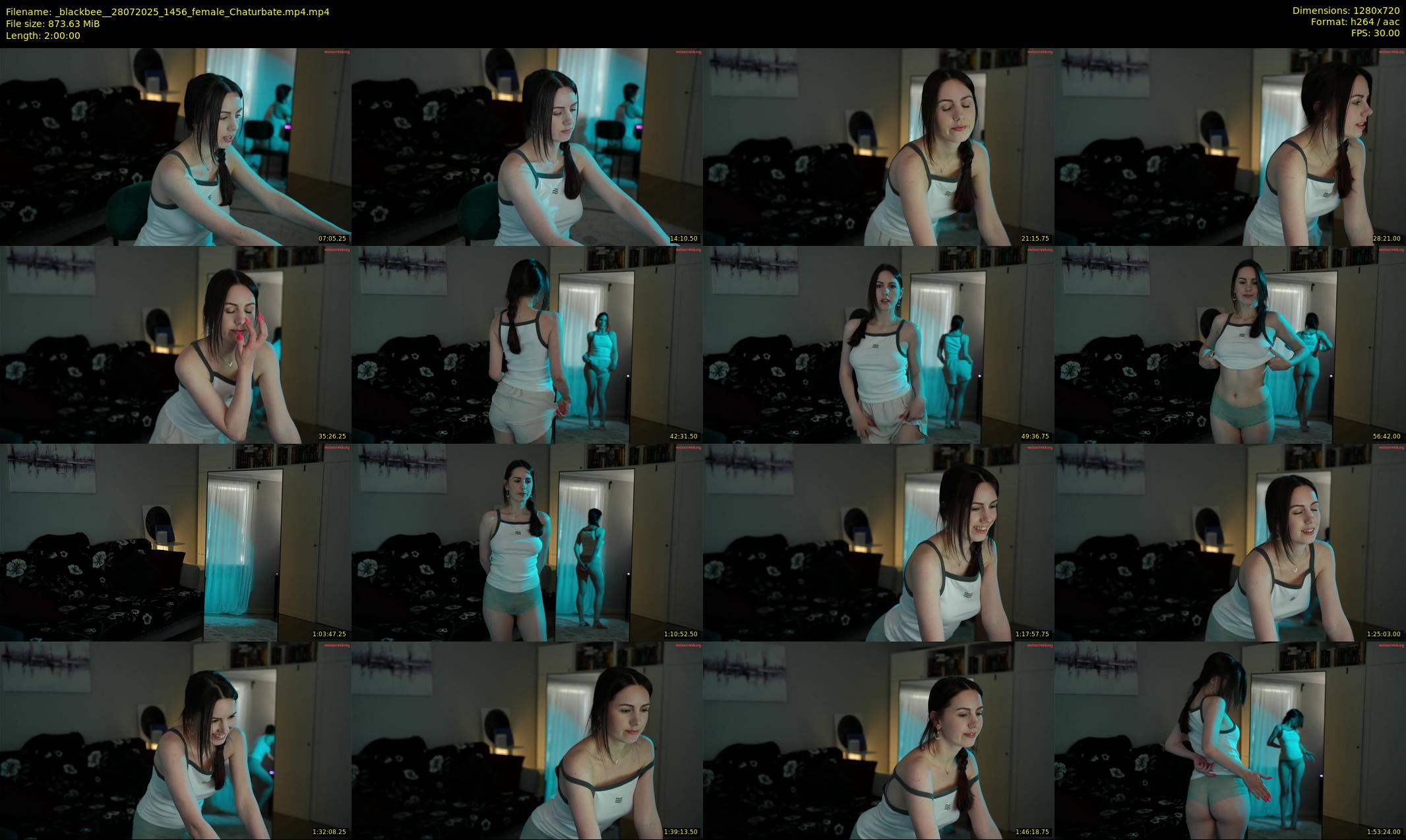 _blackbee_ — 120 minute Chaturbate female cam show recording, 720p, Jul 28, 2025