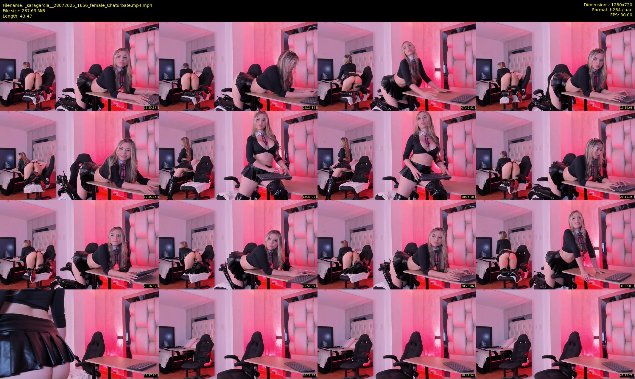 _saragarcia_ — 44 minute Chaturbate female cam show recording, 720p, Jul 28, 2025