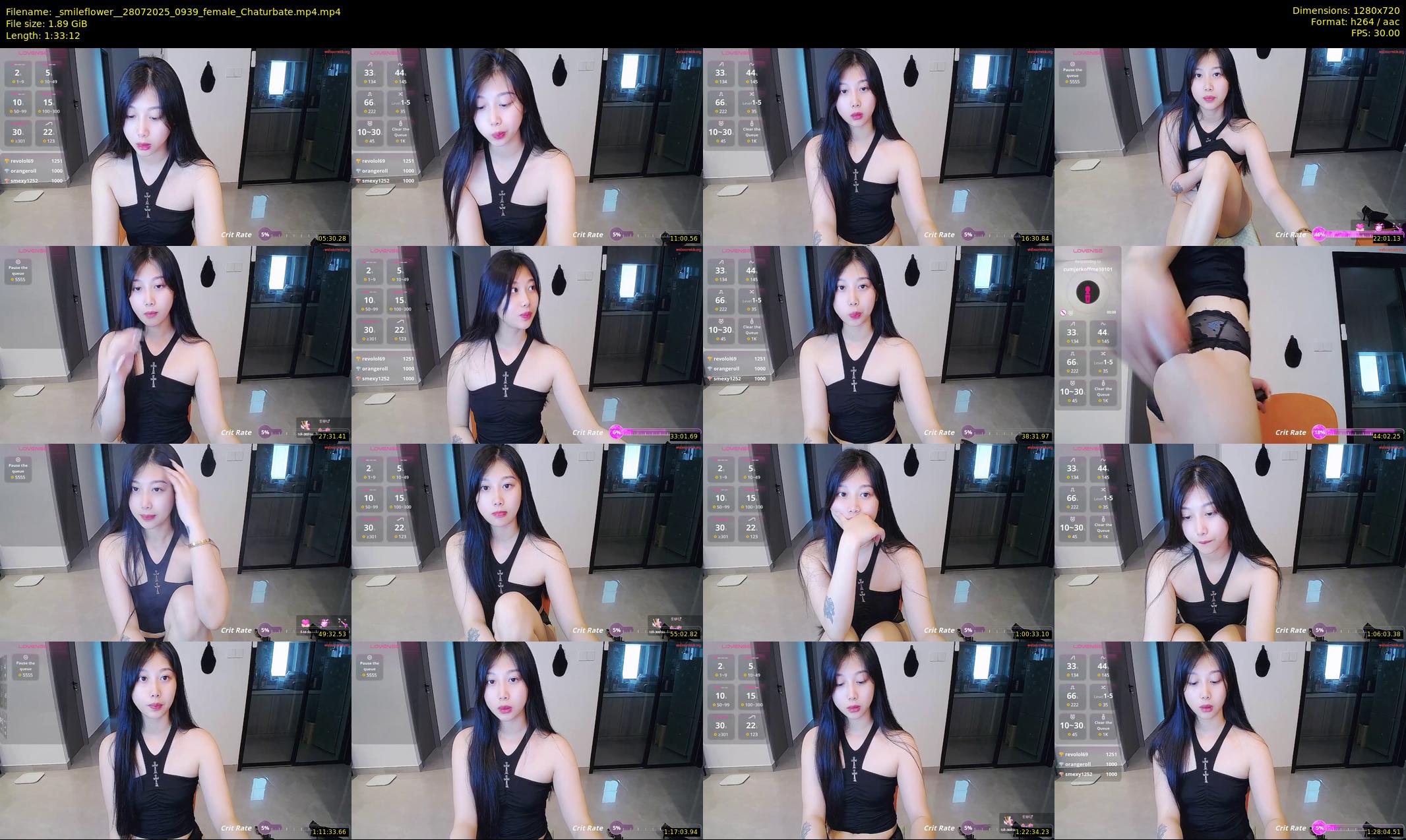 _smileflower_ — 94 minute Chaturbate female cam show recording, 720p, Jul 28, 2025