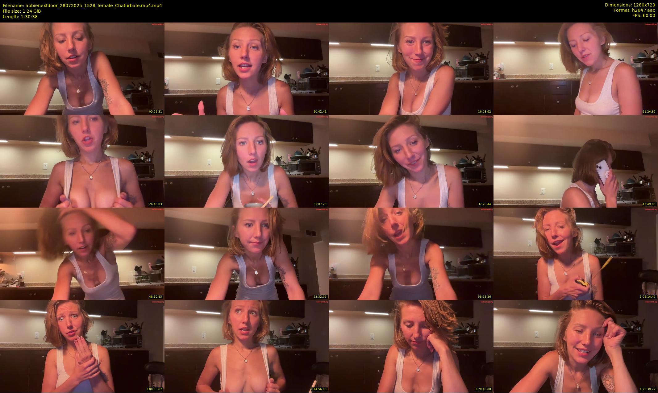 abbienextdoor — 91 minute Chaturbate female cam show recording, 720p, Jul 28, 2025