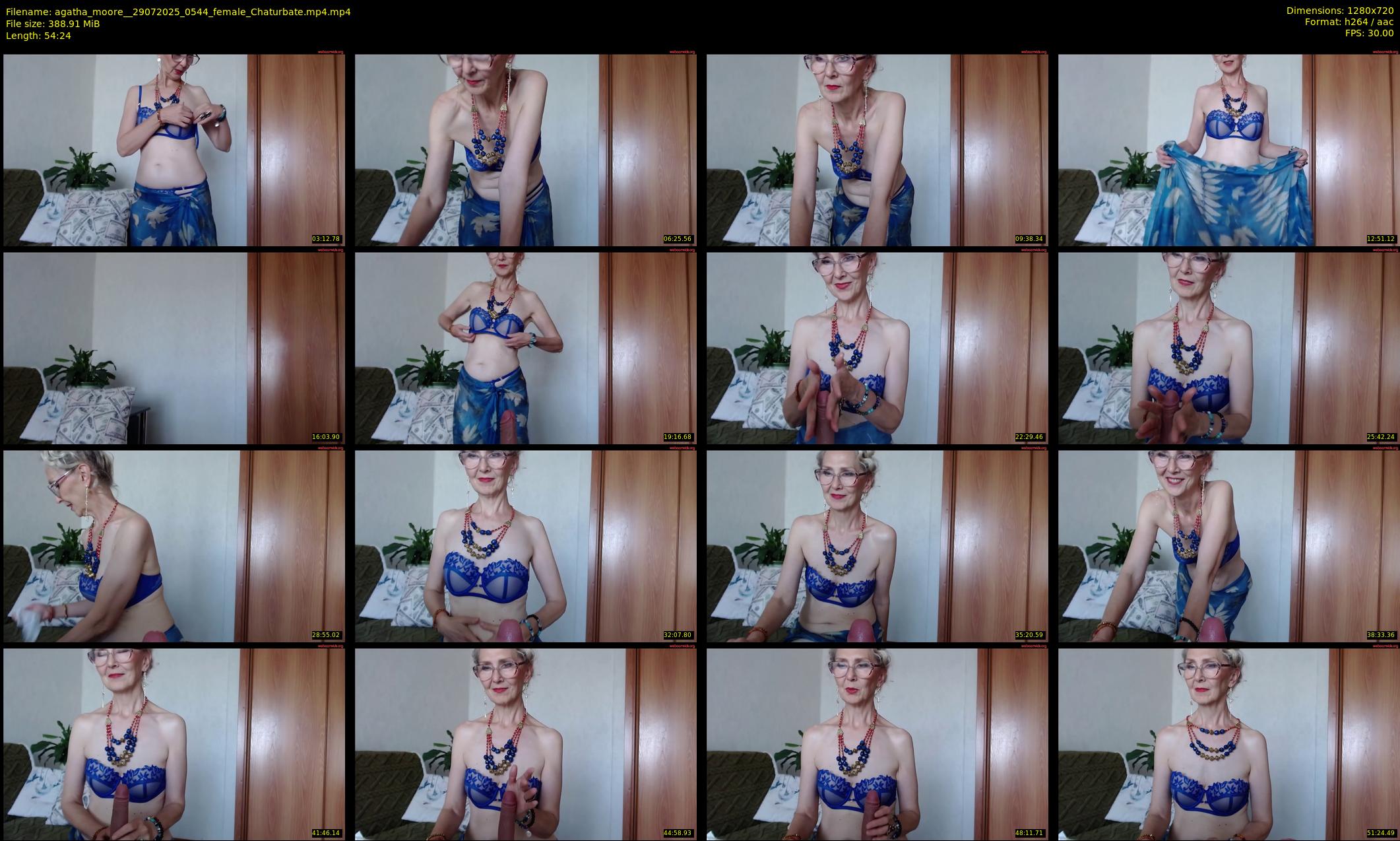 agatha_moore_ — 55 minute Chaturbate female cam show recording, 720p, Jul 29, 2025