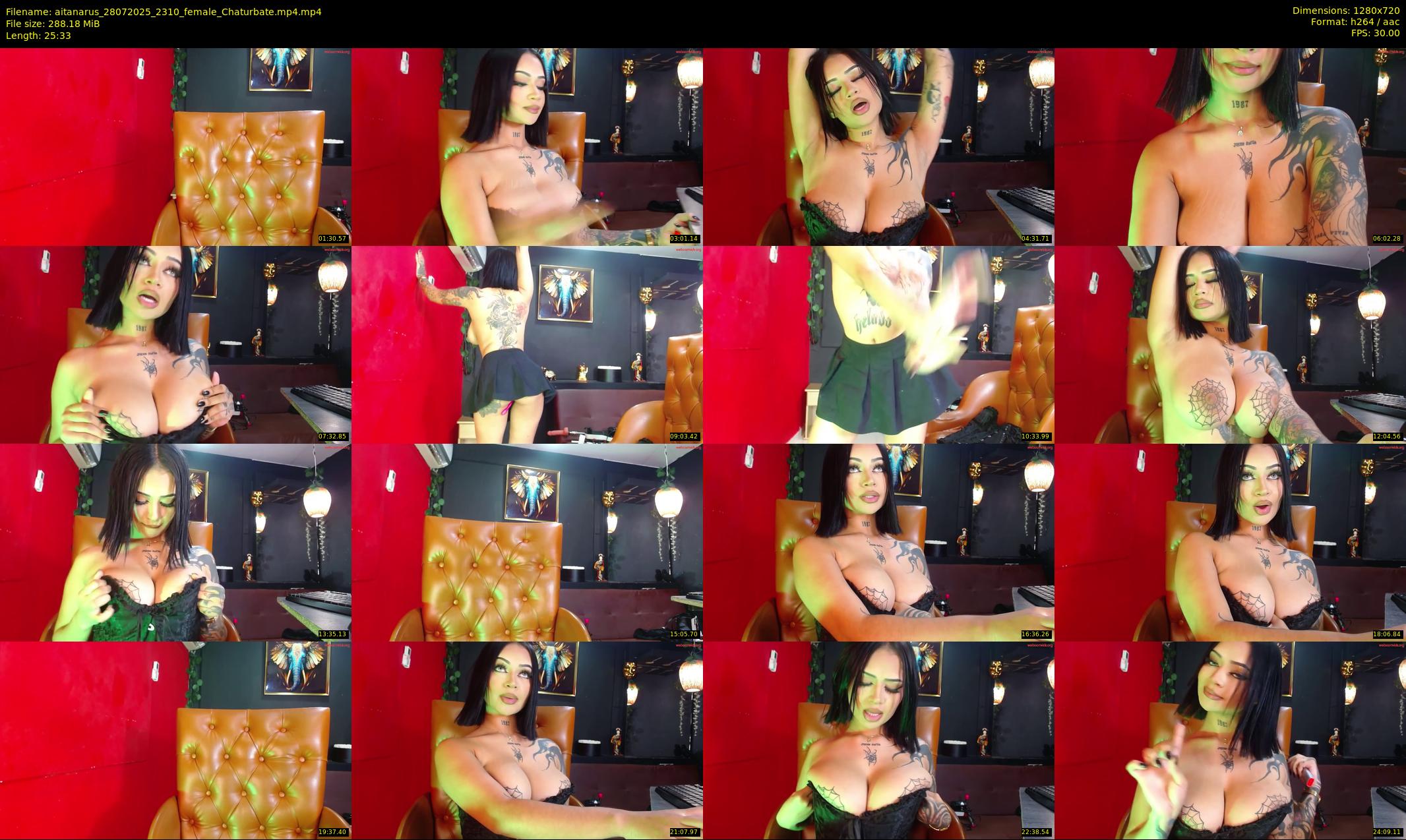 aitanarus — 26 minute Chaturbate female cam show recording, 720p, Jul 28, 2025