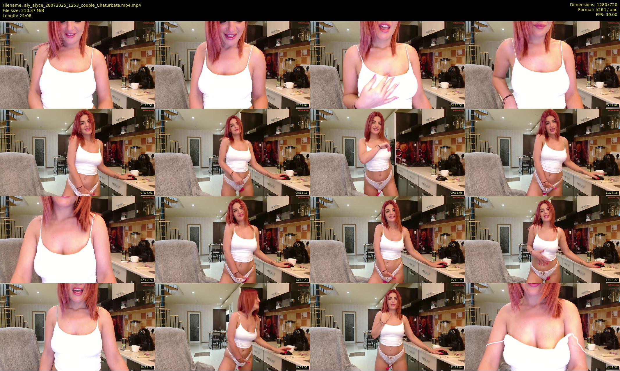 aly_alyce — 25 minute Chaturbate female cam show recording, 720p, Jul 28, 2025