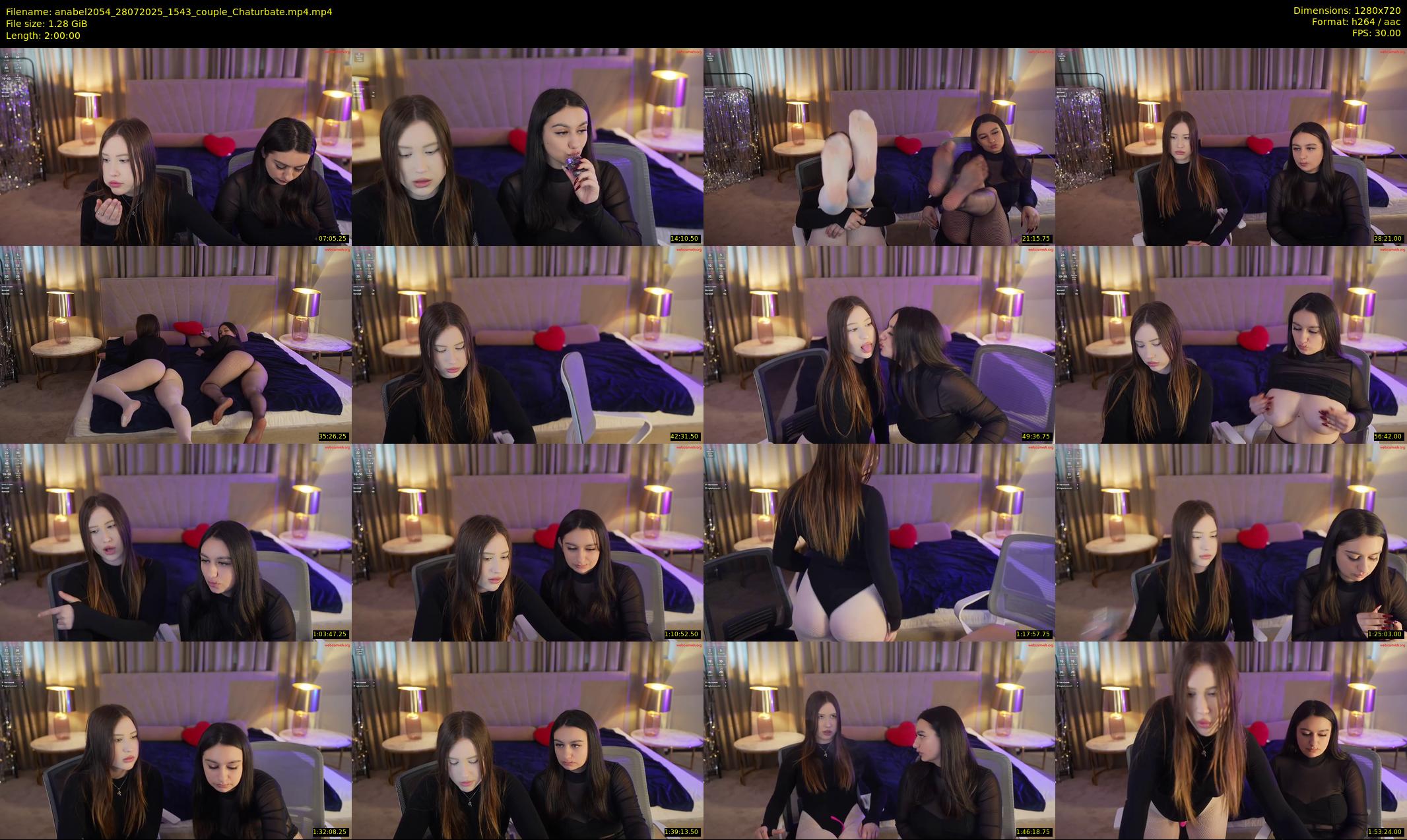 anabel2054 — 120 minute Chaturbate female cam show recording, 720p, Jul 28, 2025