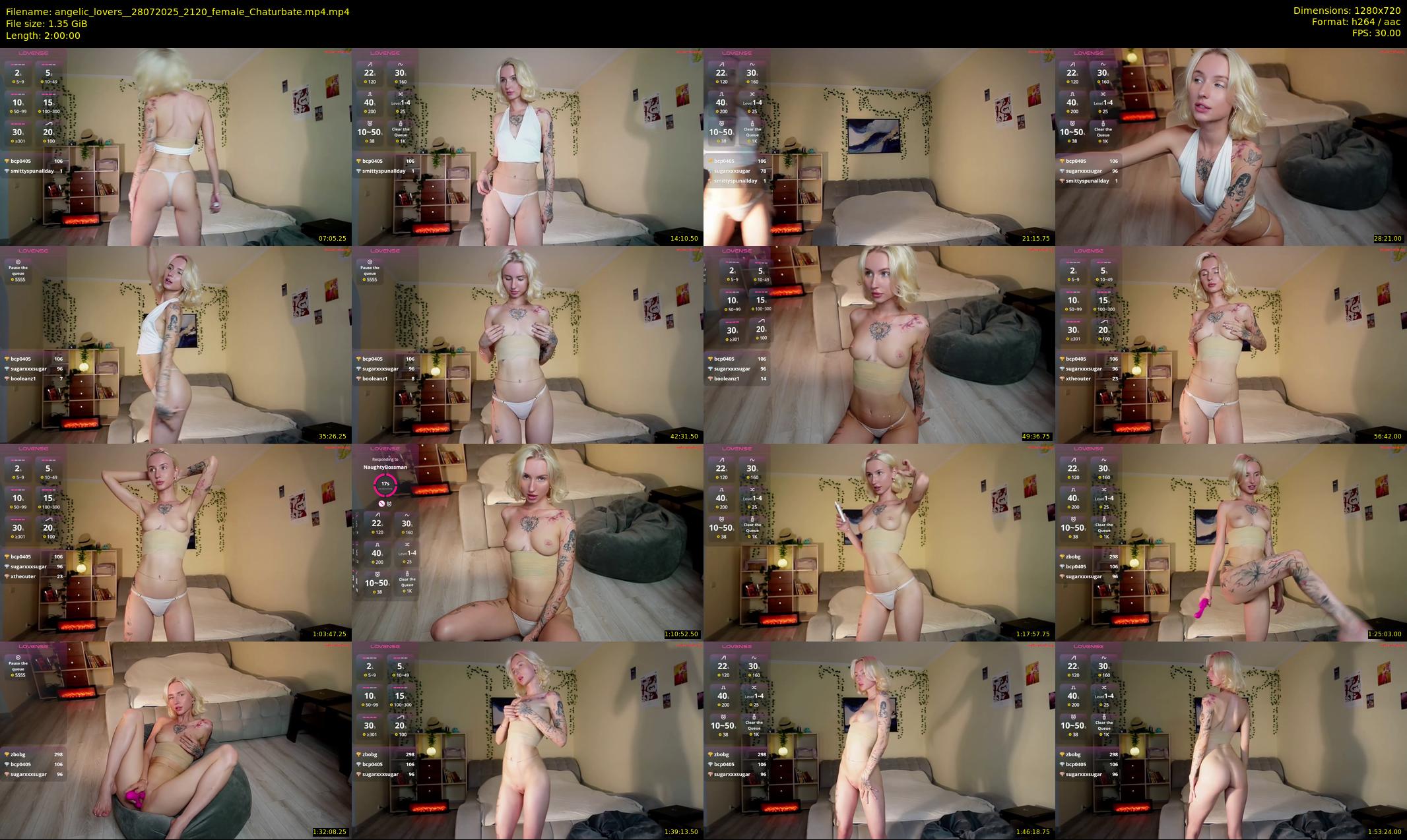 angelic_lovers_ — 120 minute Chaturbate couple cam show recording, 720p, Jul 28, 2025