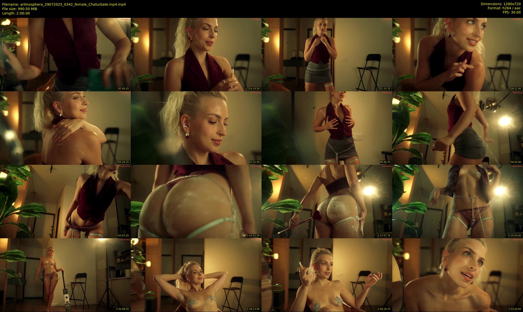 artmosphera — 120 minute Chaturbate female cam show recording, 720p, Jul 29, 2025