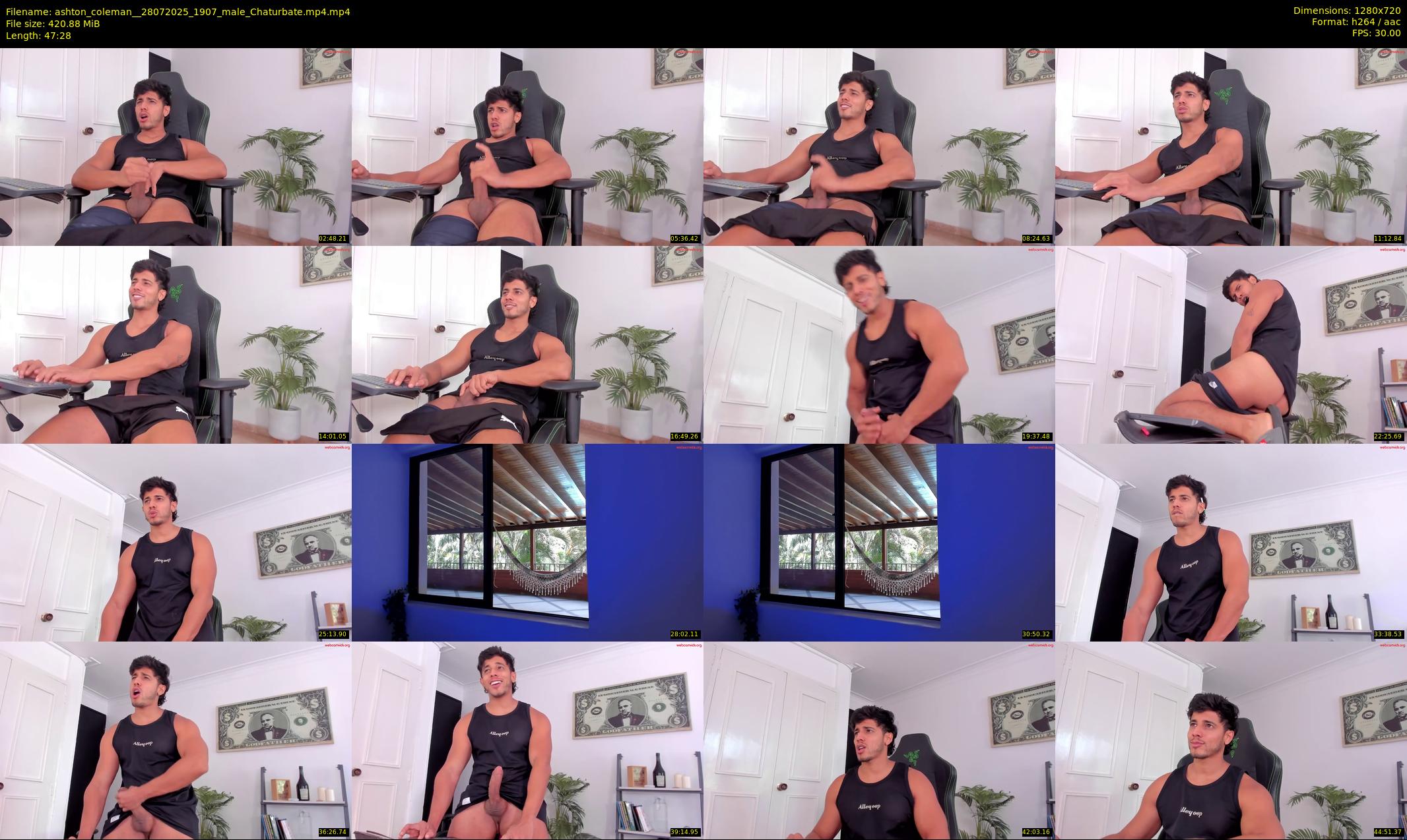 ashton_coleman_ — 48 minute Chaturbate male cam show recording, 720p, Jul 28, 2025