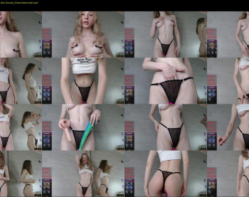 b4by_emilia — 15 minute Chaturbate female cam show recording, 720p, Jul 28, 2025