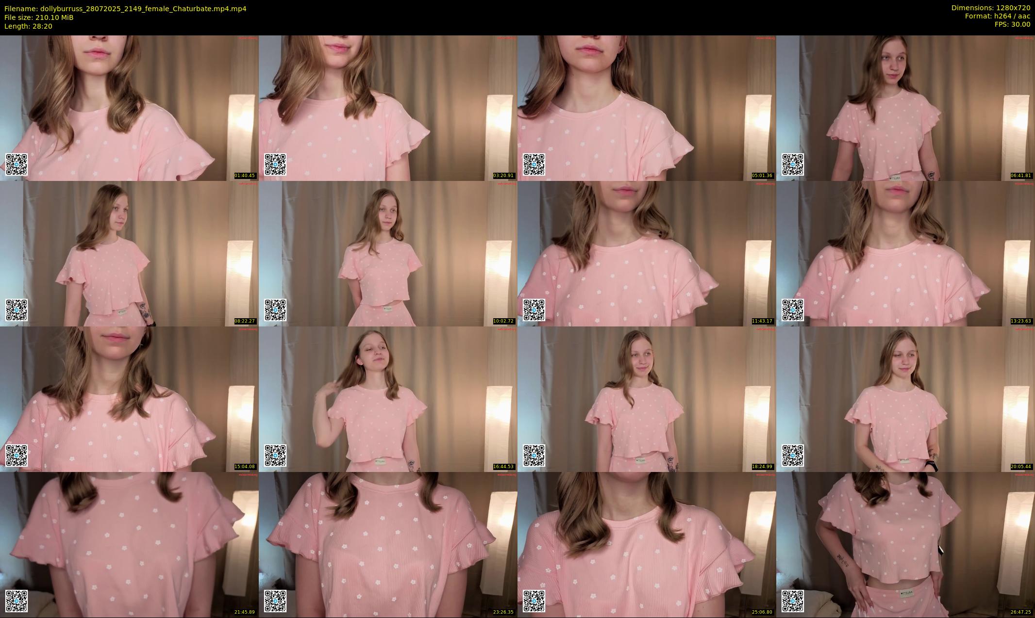 dollyburruss — 29 minute Chaturbate female cam show recording, 720p, Jul 28, 2025