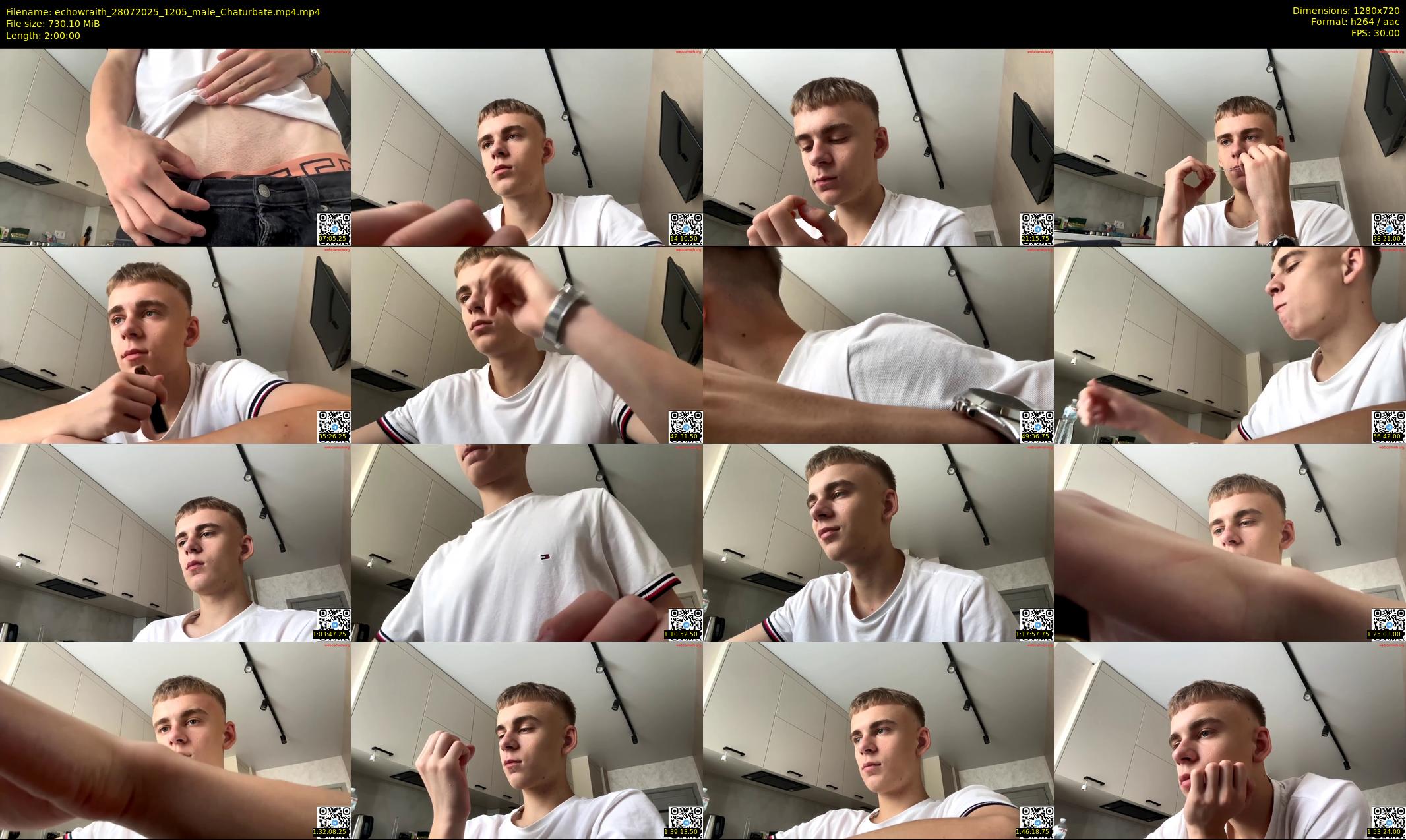 echowraith — 120 minute Chaturbate male cam show recording, 720p, Jul 28, 2025