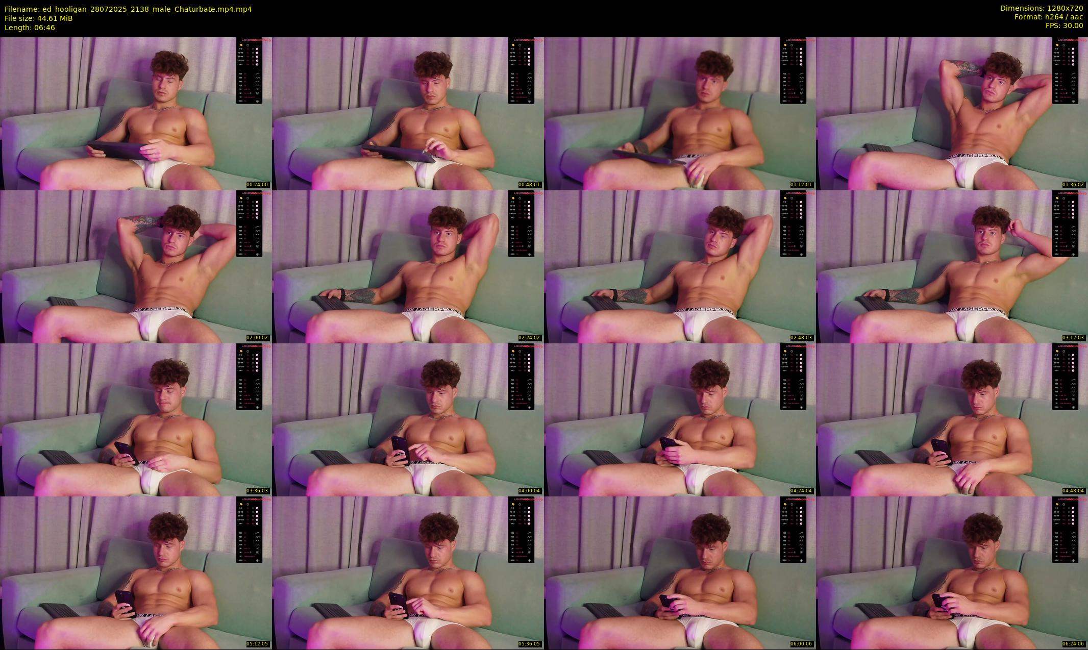ed_hooligan — 7 minute Chaturbate male cam show recording, 720p, Jul 28, 2025