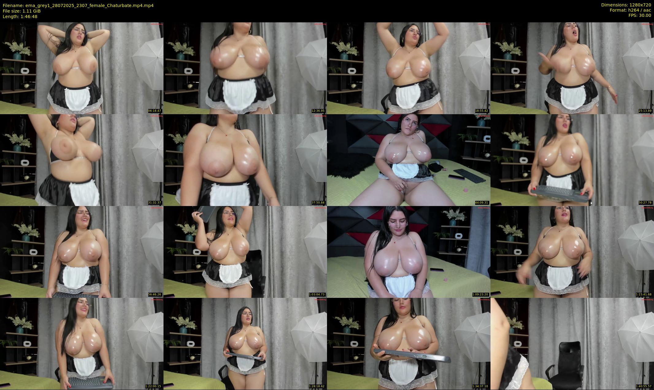 ema_grey1 — 107 minute Chaturbate female cam show recording, 720p, Jul 28, 2025