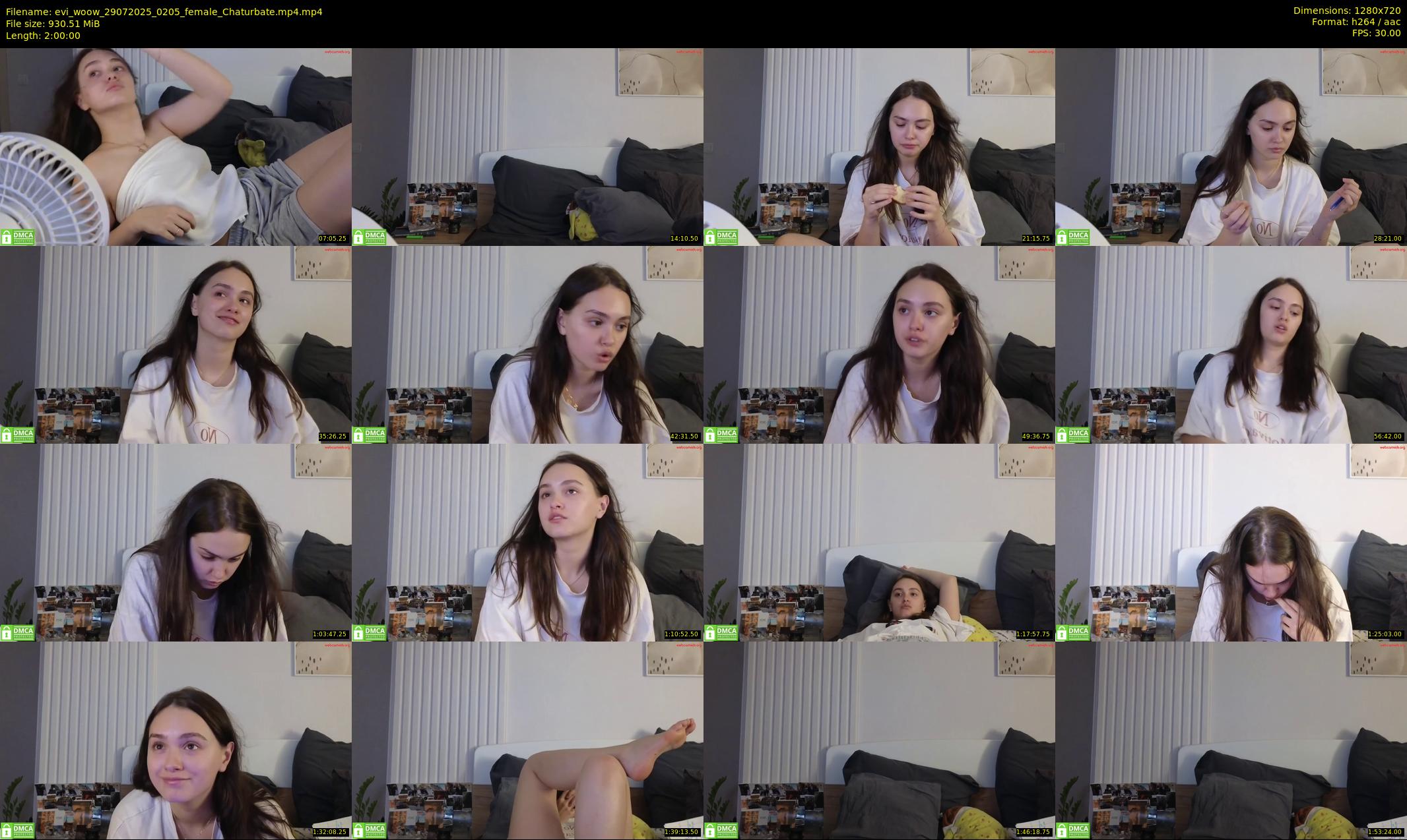 evi_woow — 120 minute Chaturbate female cam show recording, 720p, Jul 29, 2025